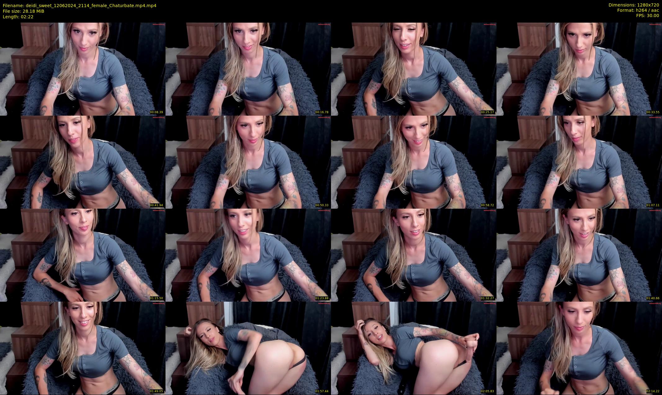 deidi_sweet — 3 minute Chaturbate female cam show recording, 720p, Jun 12, 2024