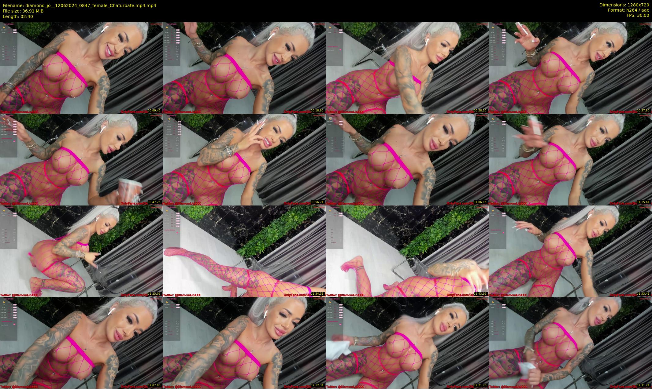 diamond_jo_ — 3 minute Chaturbate female cam show recording, 720p, Jun 12, 2024