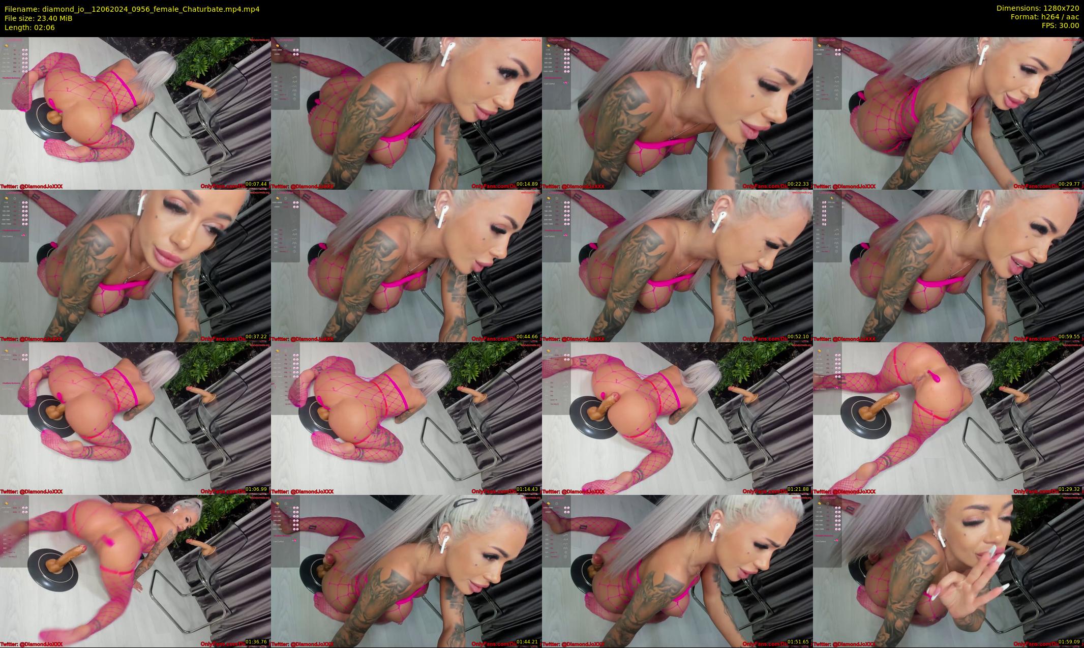 diamond_jo_ — 3 minute Chaturbate female cam show recording, 720p, Jun 12, 2024