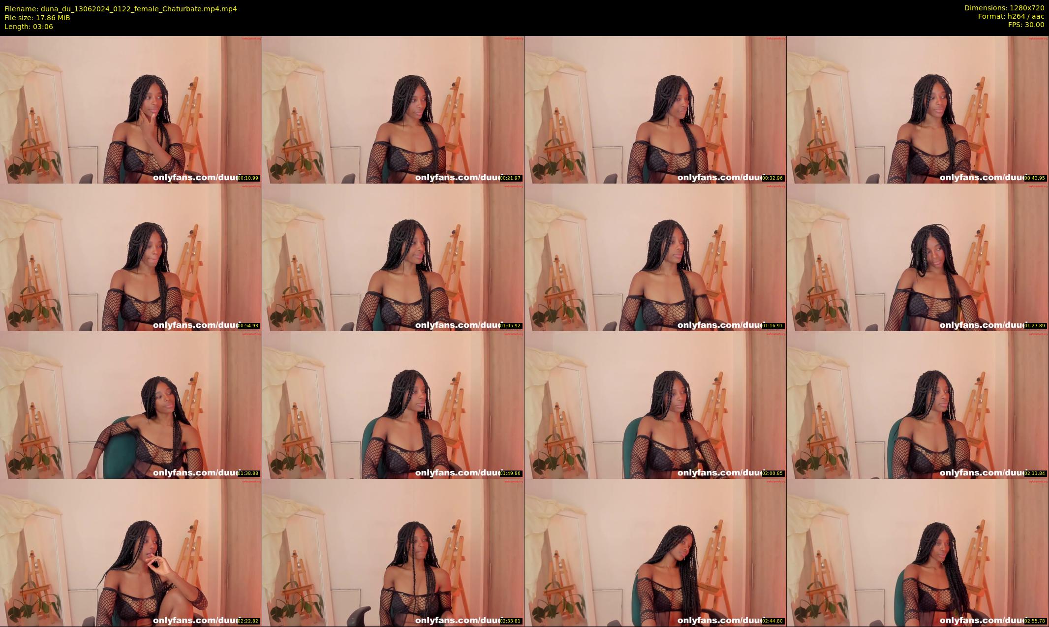 duna_du — 4 minute Chaturbate female cam show recording, 720p, Jun 13, 2024