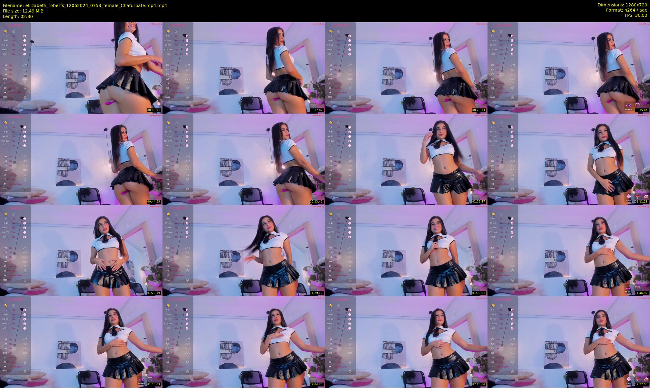 eliizabeth_roberts — 3 minute Chaturbate female cam show recording, 720p, Jun 12, 2024