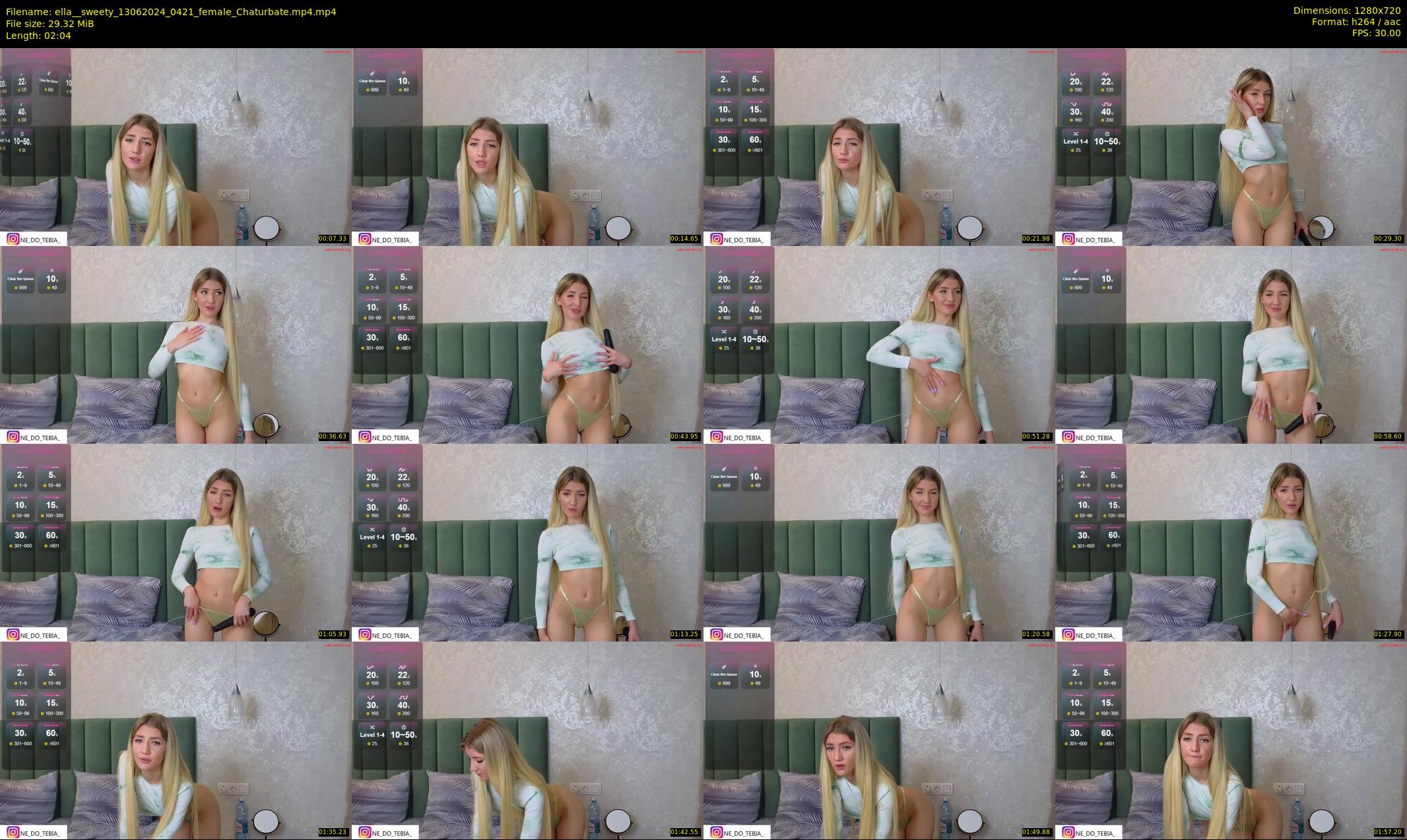 ella__sweety — 3 minute Chaturbate female cam show recording, 720p, Jun 13, 2024