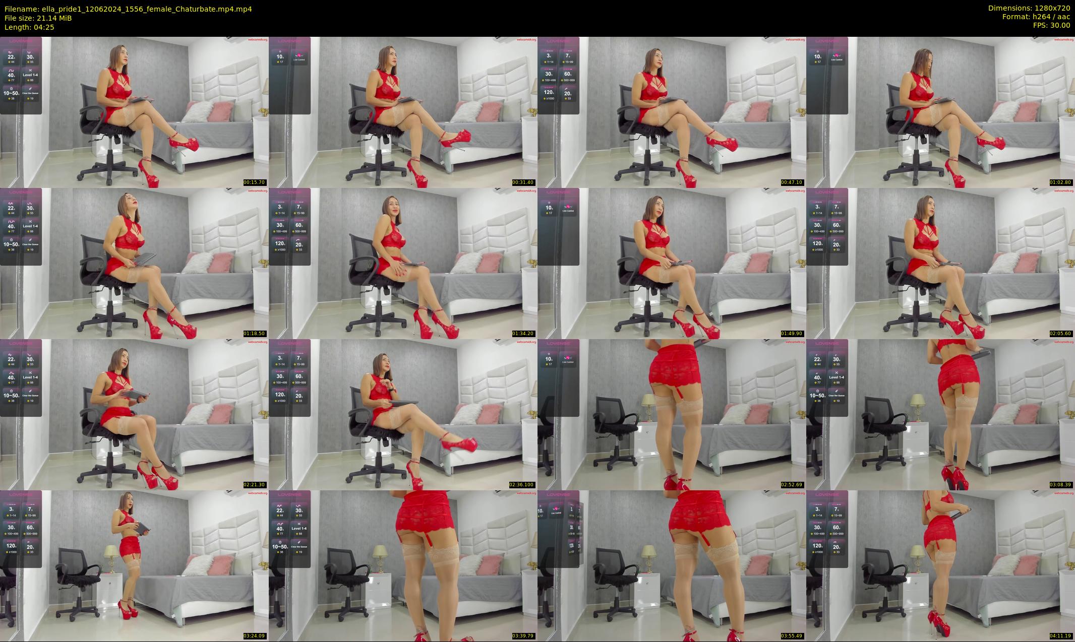 ella_pride1 — 5 minute Chaturbate female cam show recording, 720p, Jun 12, 2024