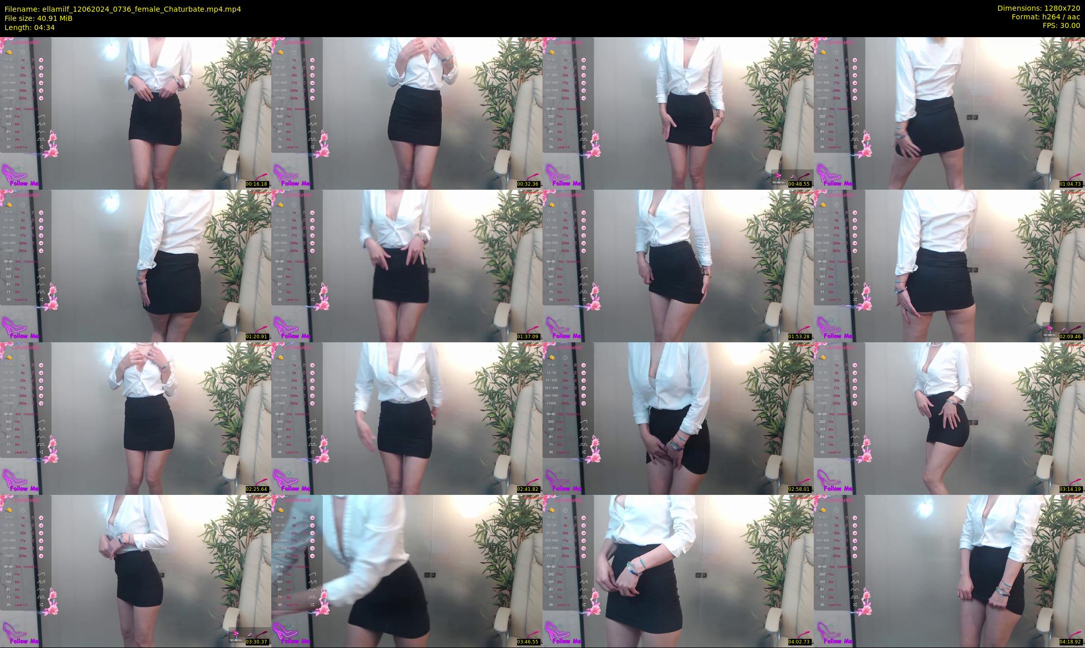 ellamilf — 5 minute Chaturbate female cam show recording, 720p, Jun 12, 2024