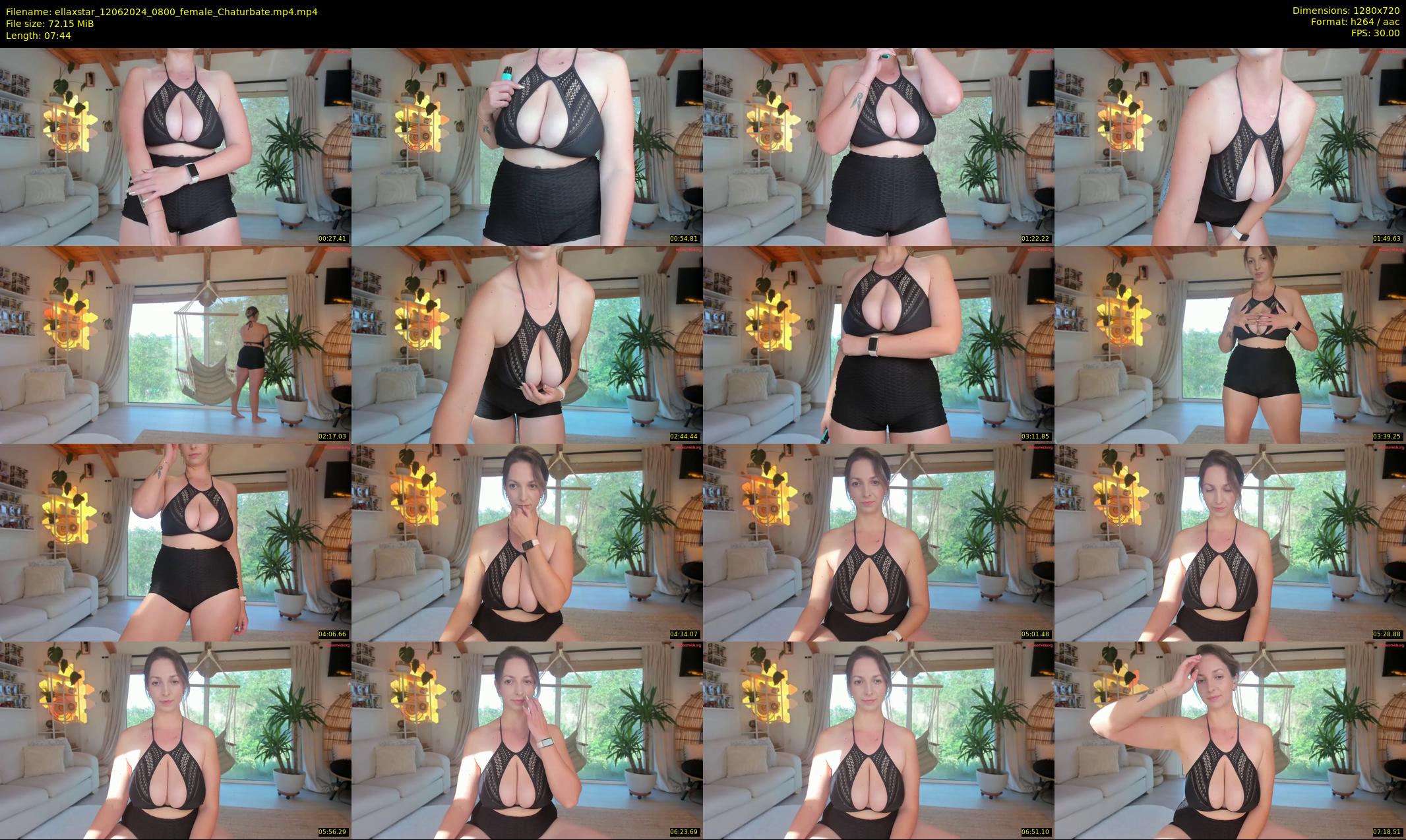 ellaxstar — 8 minute Chaturbate female cam show recording, 720p, Jun 12, 2024