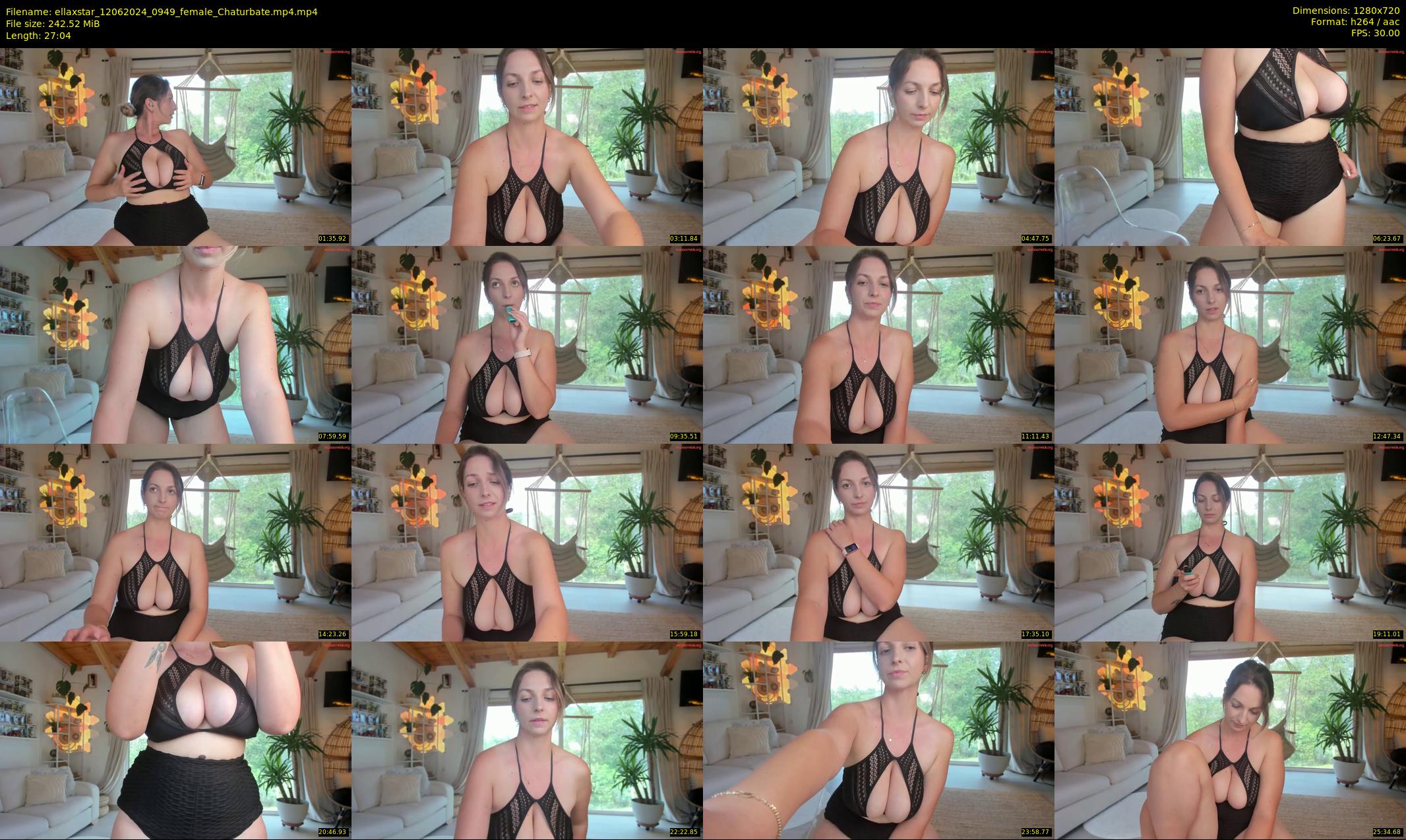 ellaxstar — 28 minute Chaturbate female cam show recording, 720p, Jun 12, 2024