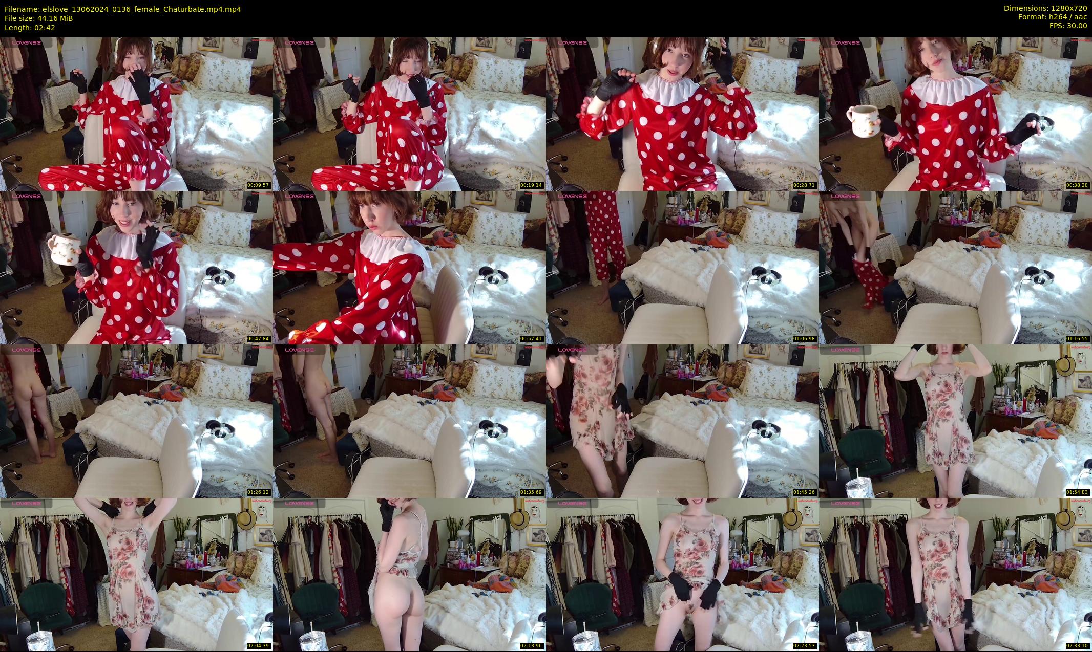 elslove — 3 minute Chaturbate female cam show recording, 720p, Jun 13, 2024