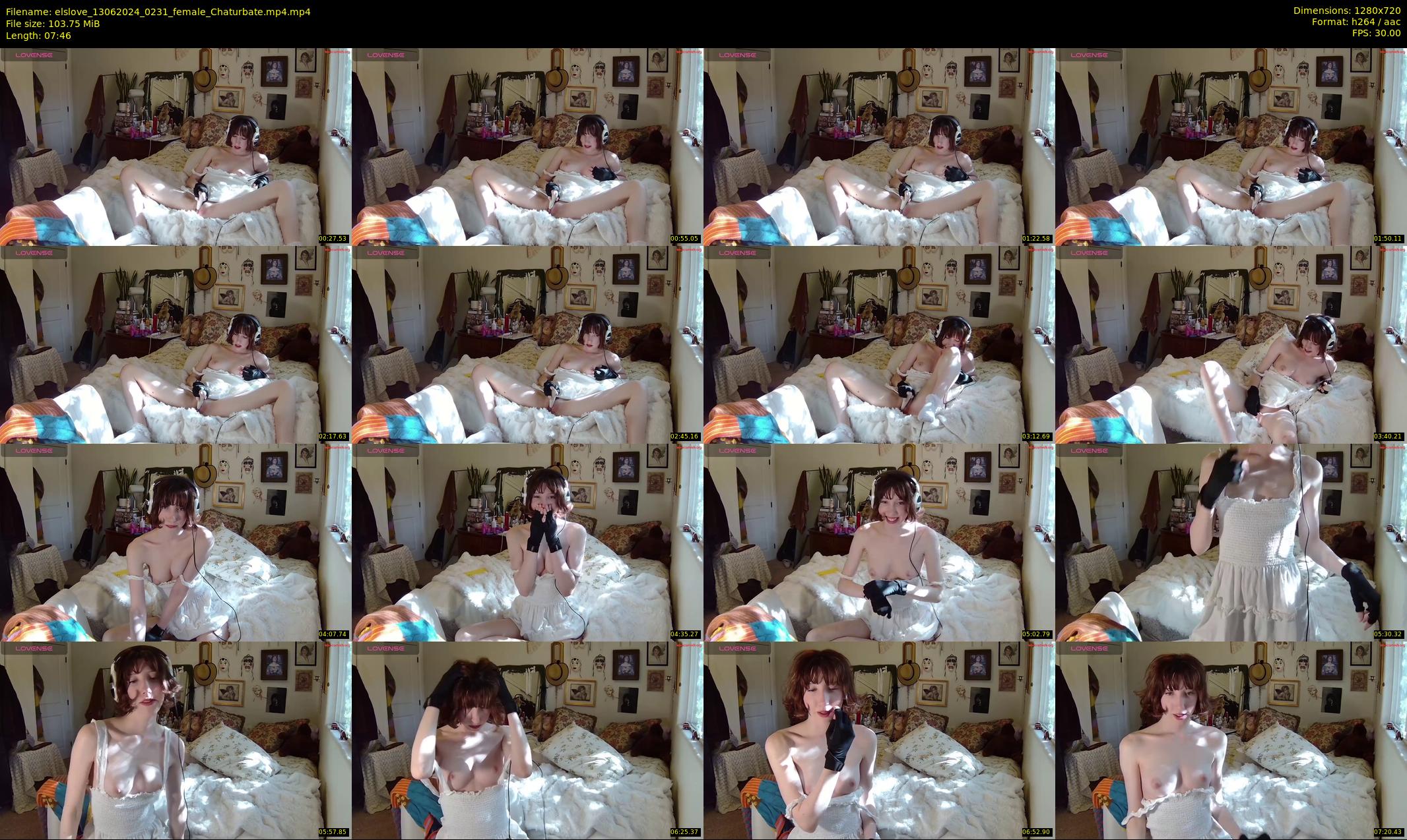 elslove — 8 minute Chaturbate female cam show recording, 720p, Jun 13, 2024