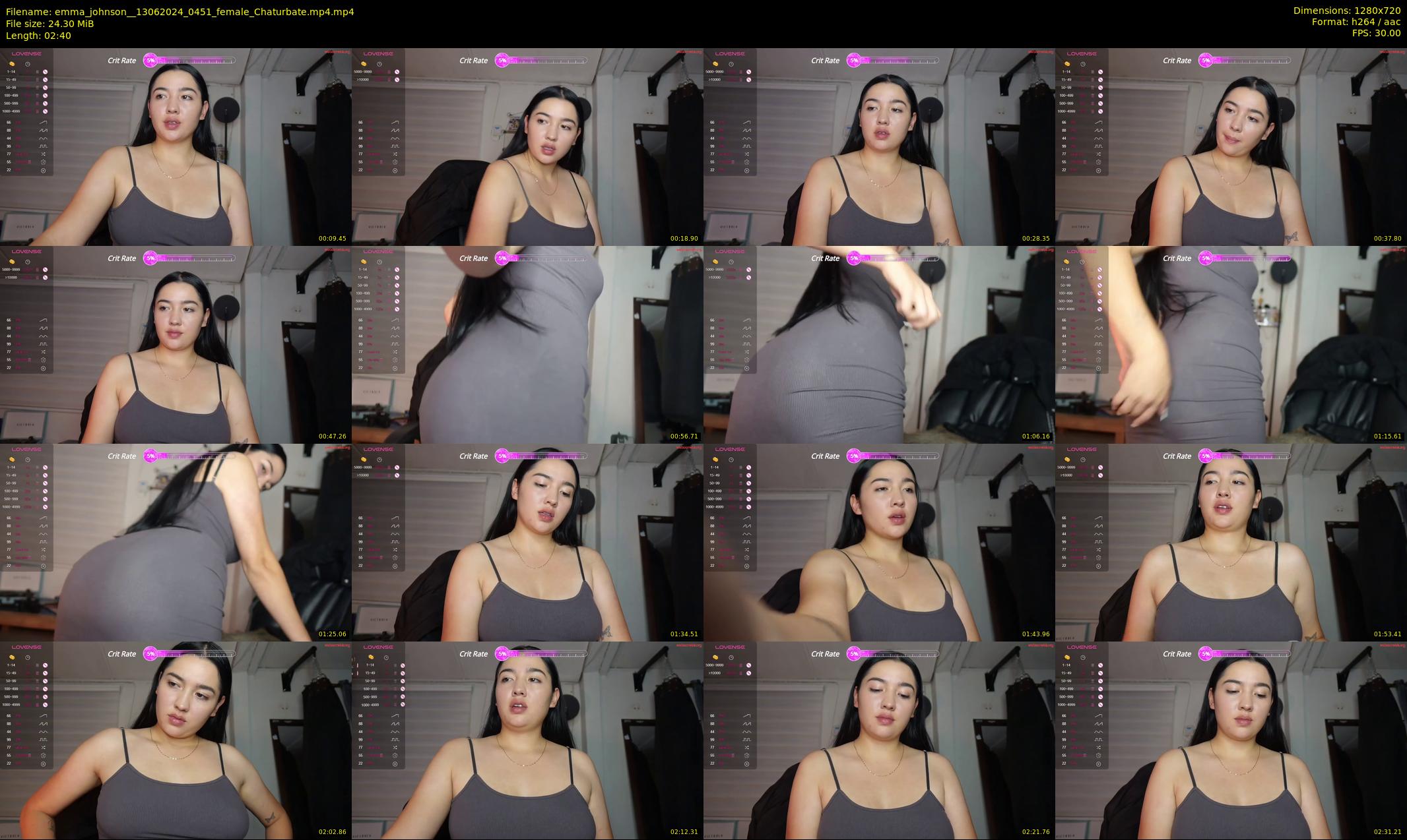 emma_johnson_ — 3 minute Chaturbate female cam show recording, 720p, Jun 13, 2024
