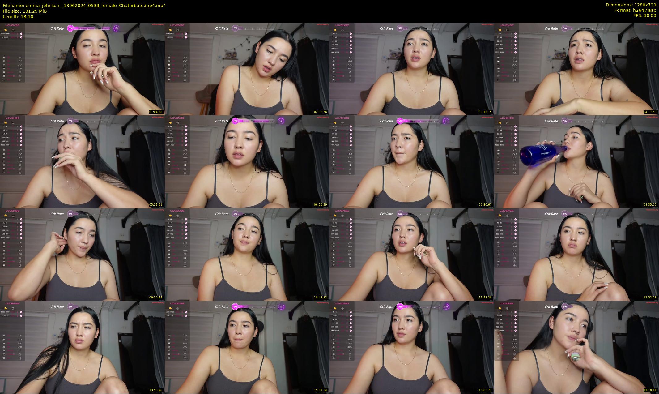 emma_johnson_ — 19 minute Chaturbate female cam show recording, 720p, Jun 13, 2024
