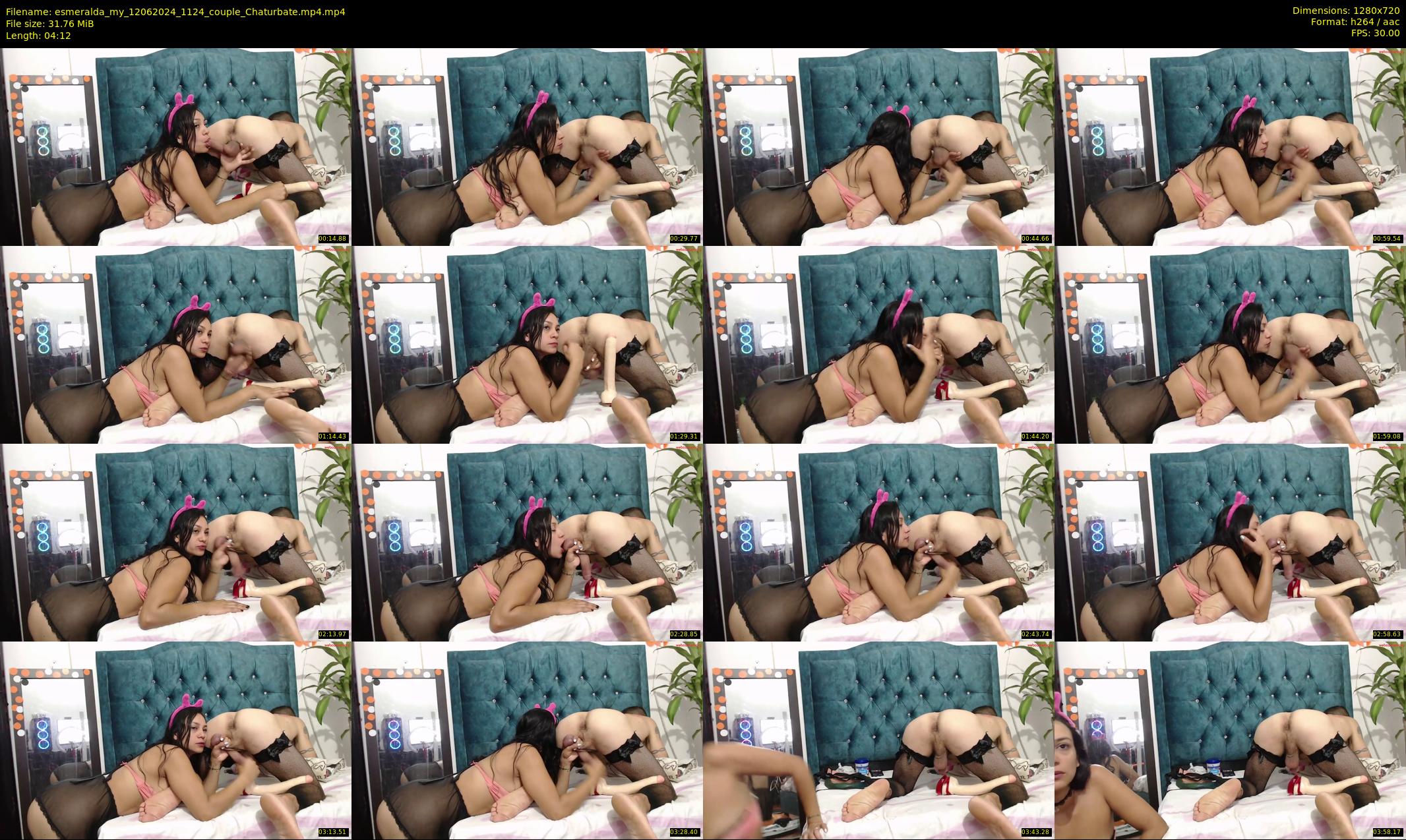 esmeralda_my — 5 minute Chaturbate couple cam show recording, 720p, Jun 12, 2024