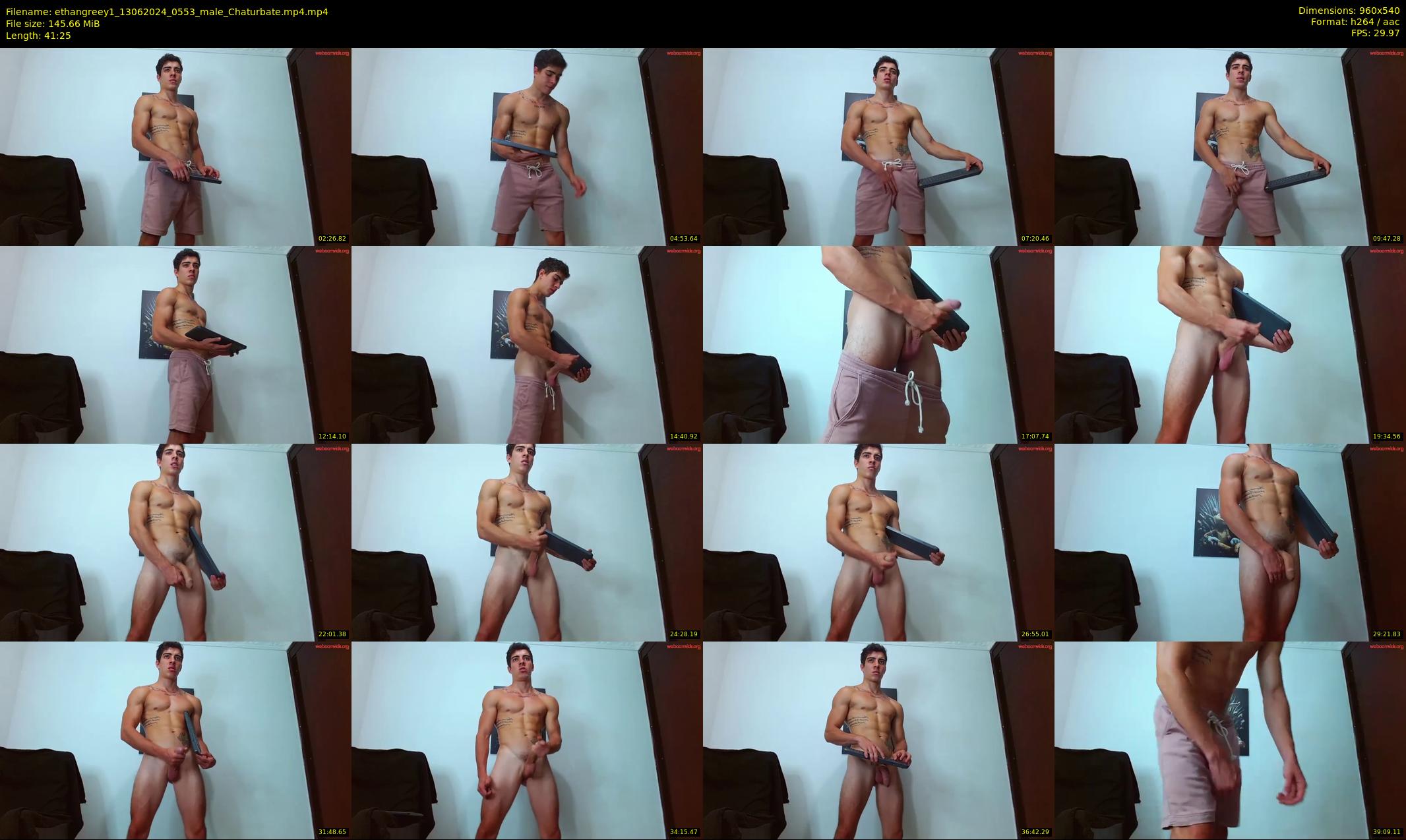 ethangreey1 — 42 minute Chaturbate male cam show recording, 480p, Jun 13, 2024