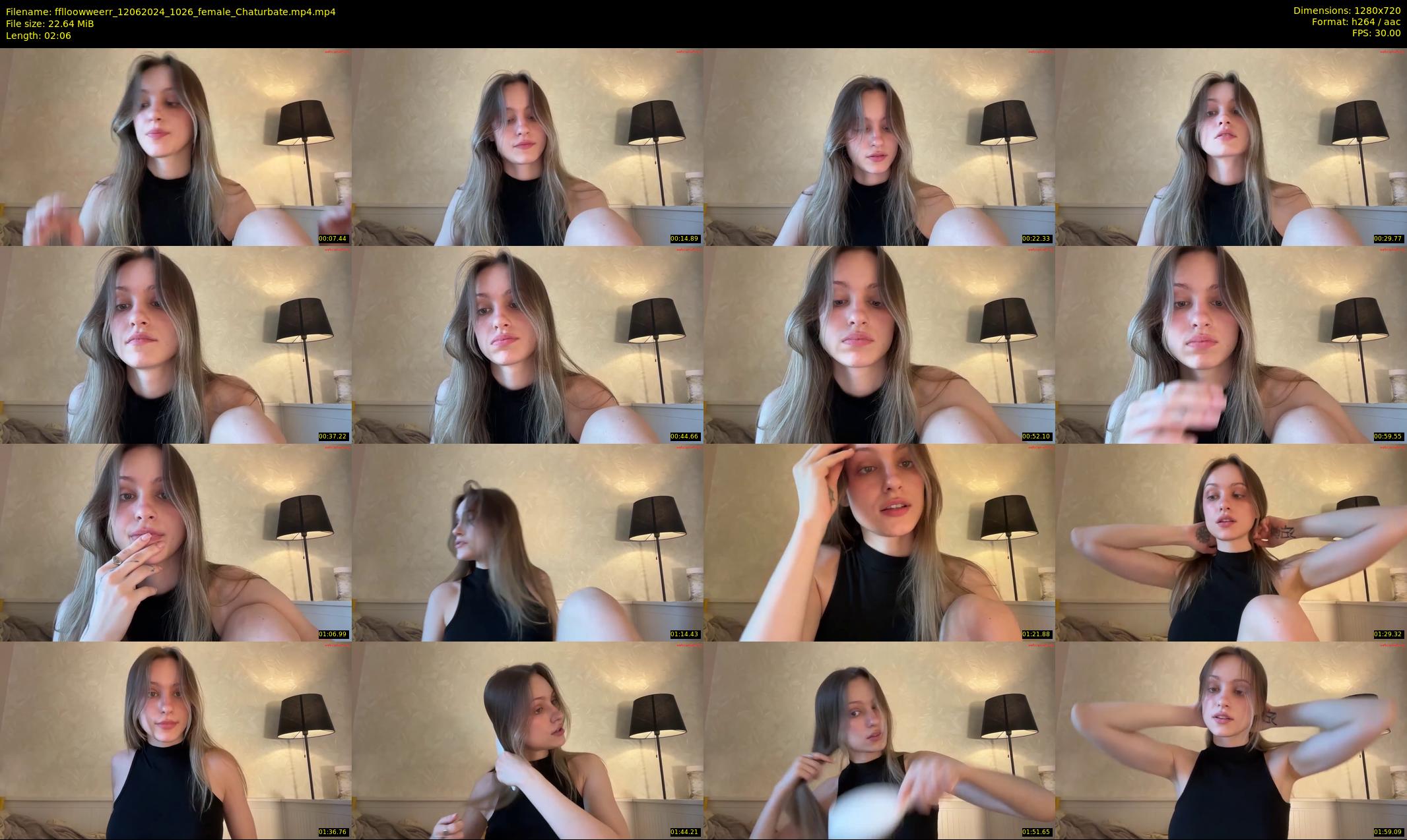 fflloowweerr — 3 minute Chaturbate couple cam show recording, 720p, Jun 12, 2024