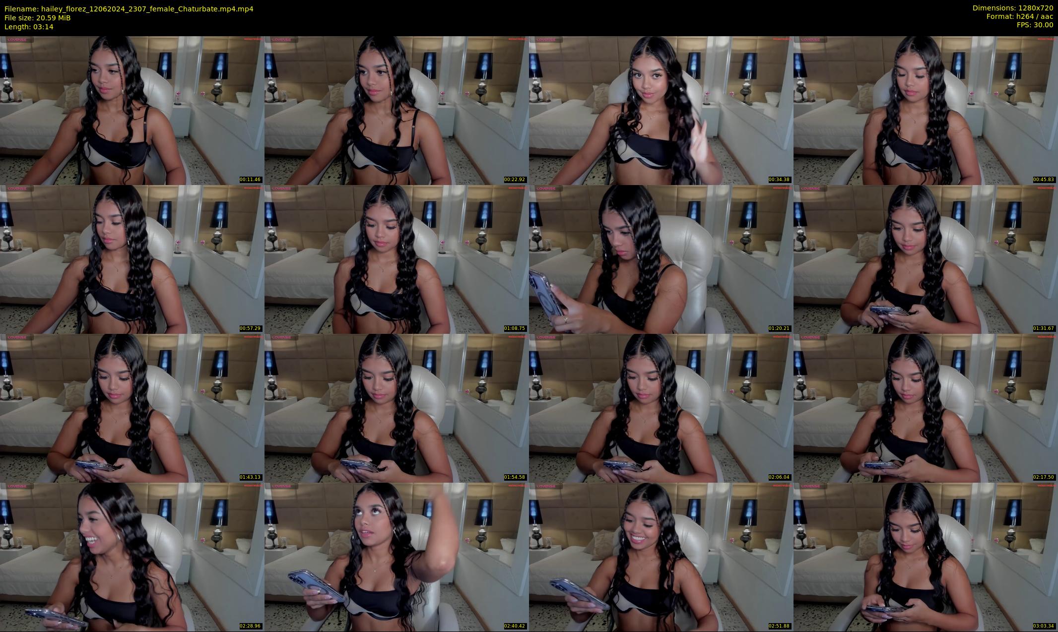 hailey_florez — 4 minute Chaturbate female cam show recording, 720p, Jun 12, 2024