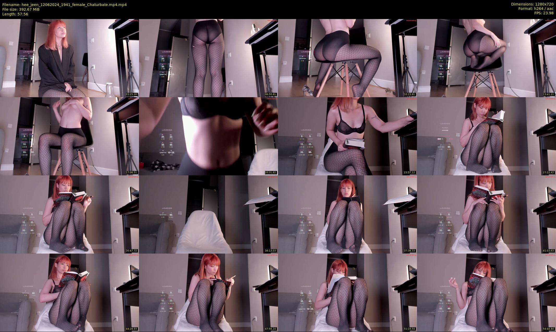 hee_jeen — 58 minute Chaturbate female cam show recording, 720p, Jun 12, 2024
