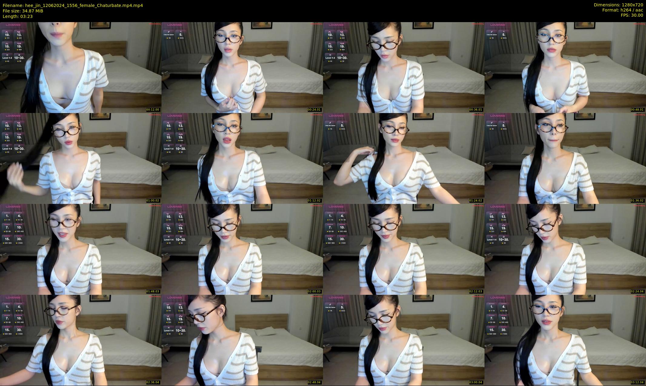 hee_jin — 4 minute Chaturbate female cam show recording, 720p, Jun 12, 2024
