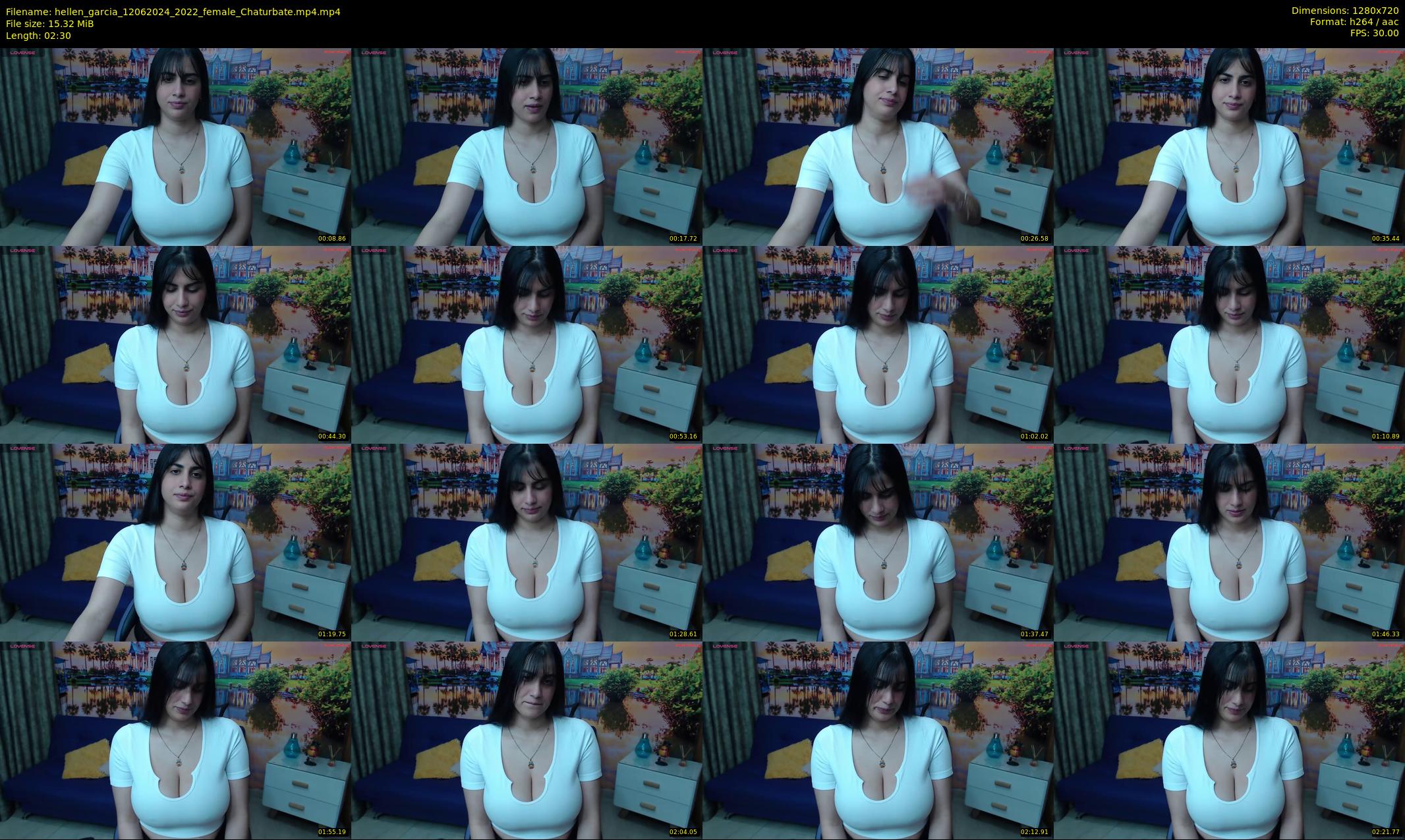 hellen_garcia — 3 minute Chaturbate female cam show recording, 720p, Jun 12, 2024
