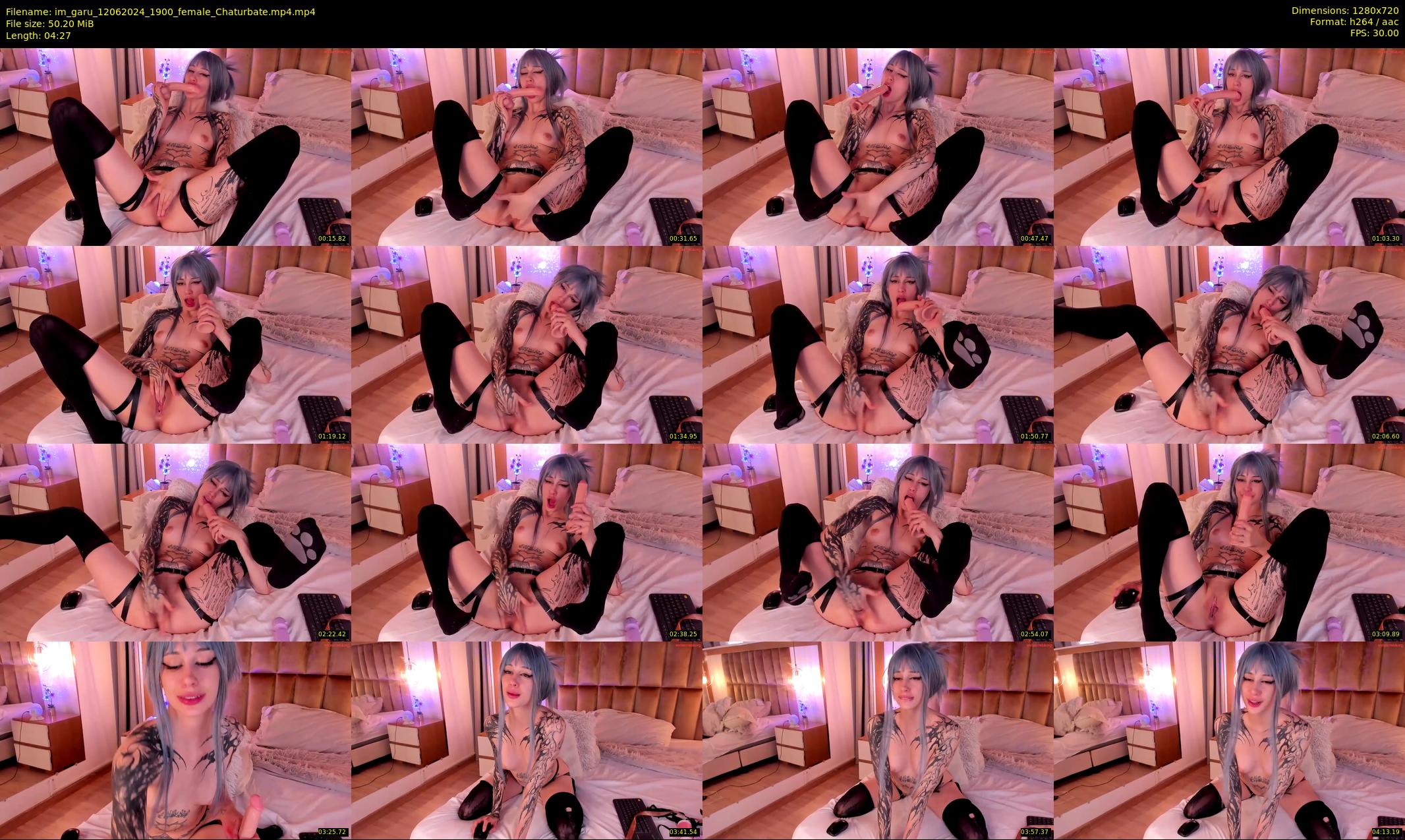 im_garu — 5 minute Chaturbate female cam show recording, 720p, Jun 12, 2024