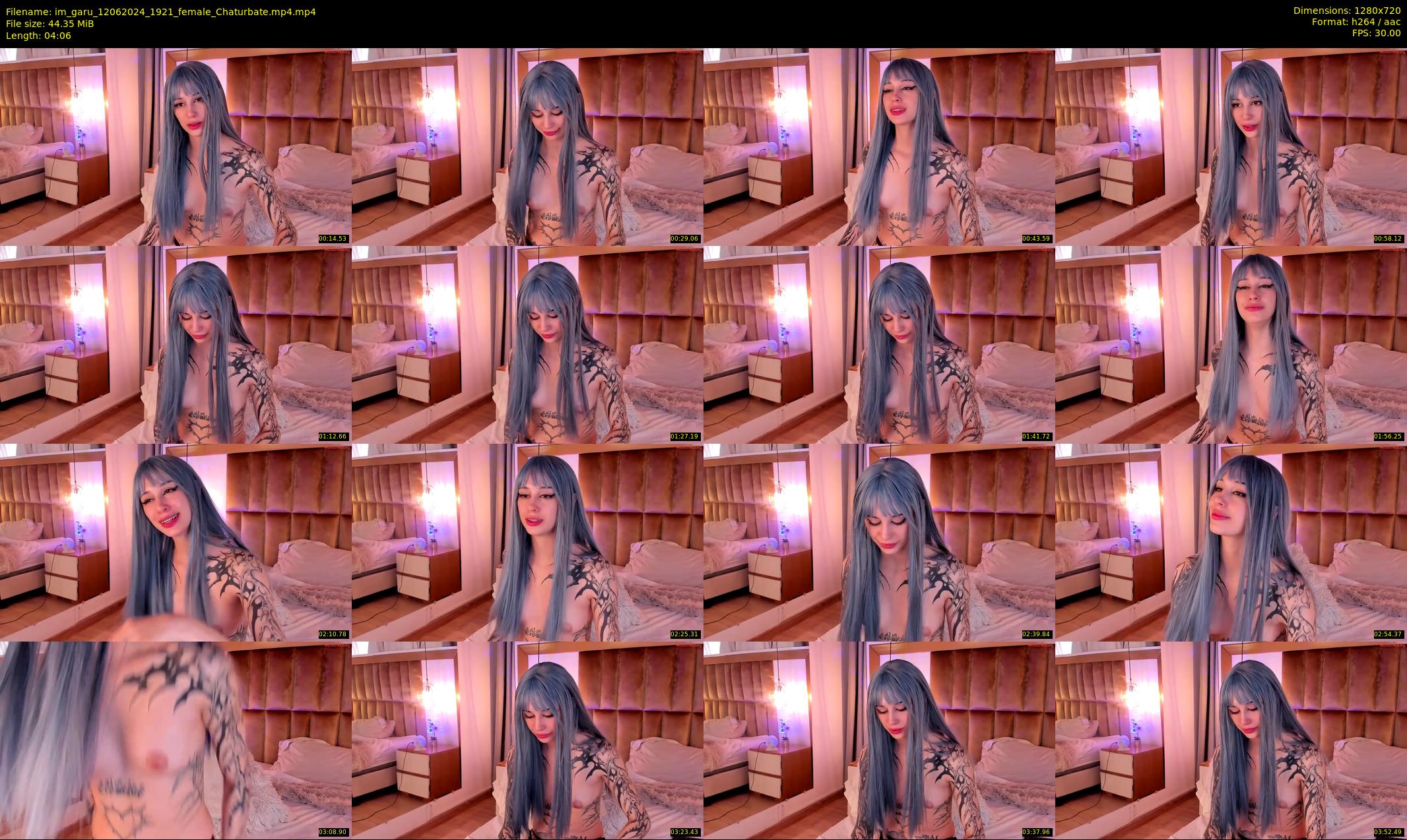 im_garu — 5 minute Chaturbate female cam show recording, 720p, Jun 12, 2024