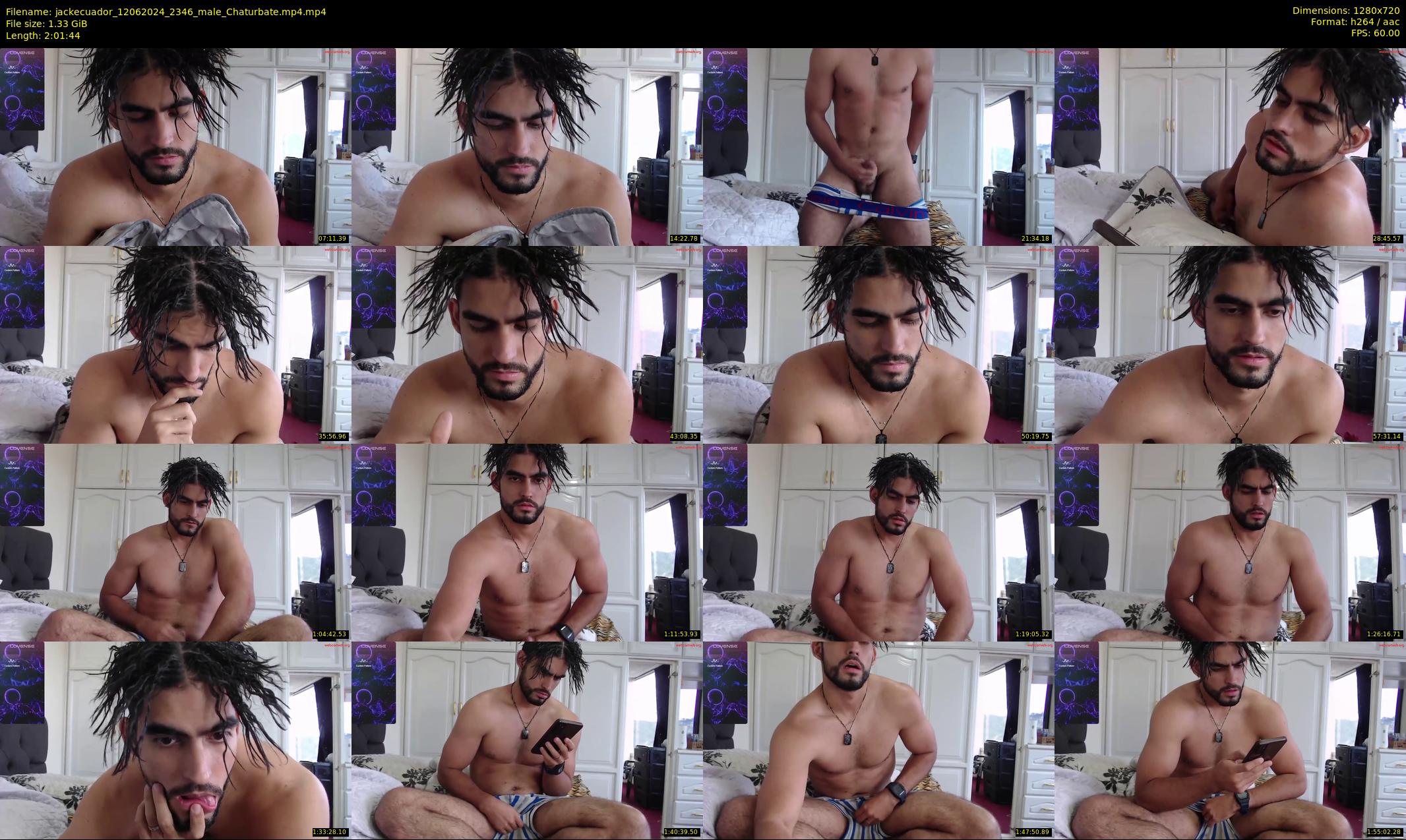 jackecuador — 122 minute Chaturbate male cam show recording, 720p, Jun 12, 2024