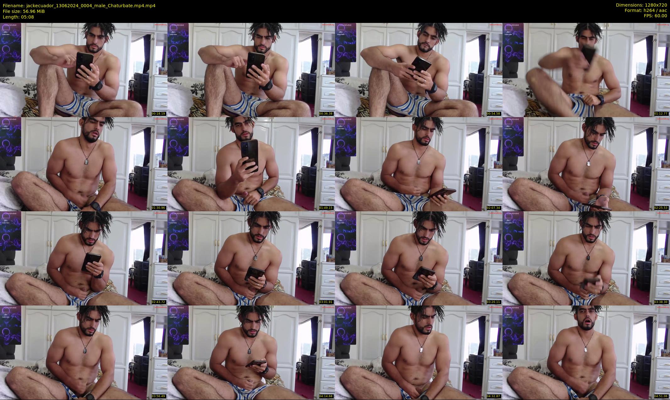 jackecuador — 6 minute Chaturbate male cam show recording, 720p, Jun 13, 2024