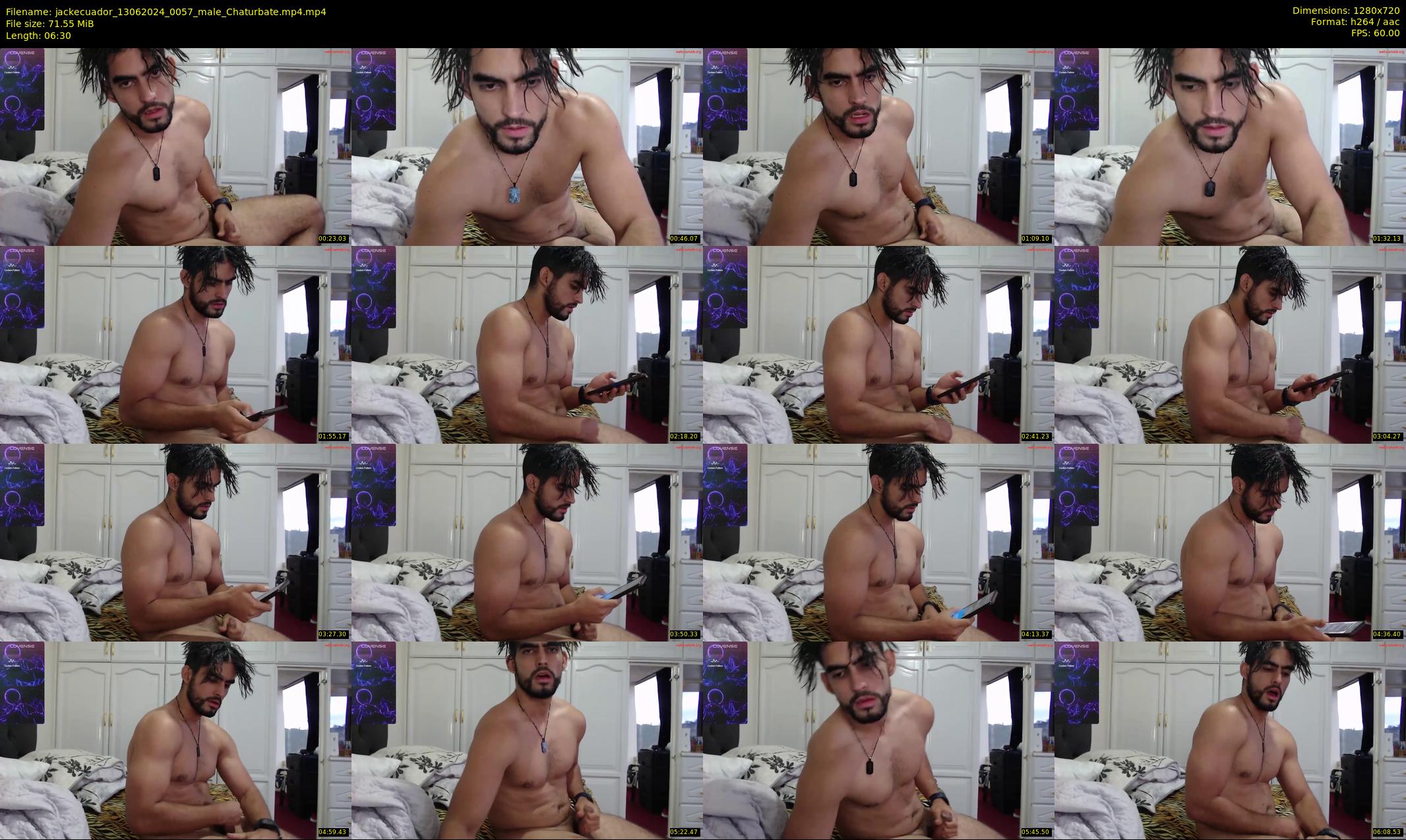 jackecuador — 7 minute Chaturbate male cam show recording, 720p, Jun 13, 2024