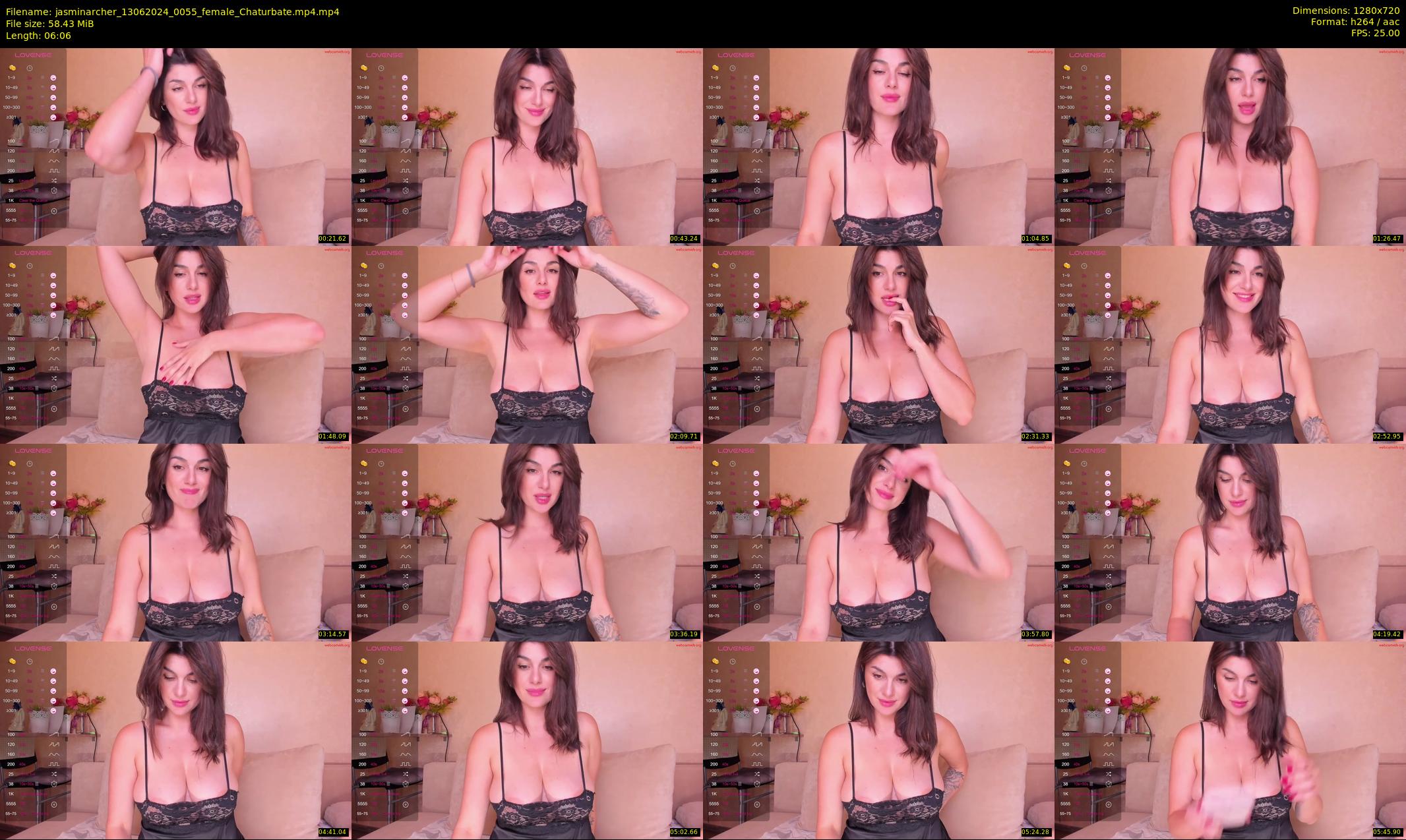 jasminarcher — 7 minute Chaturbate female cam show recording, 720p, Jun 13, 2024