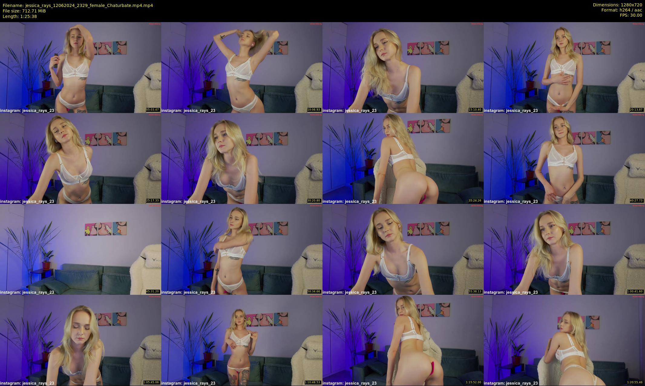 jessica_rays — 86 minute Chaturbate couple cam show recording, 720p, Jun 12, 2024