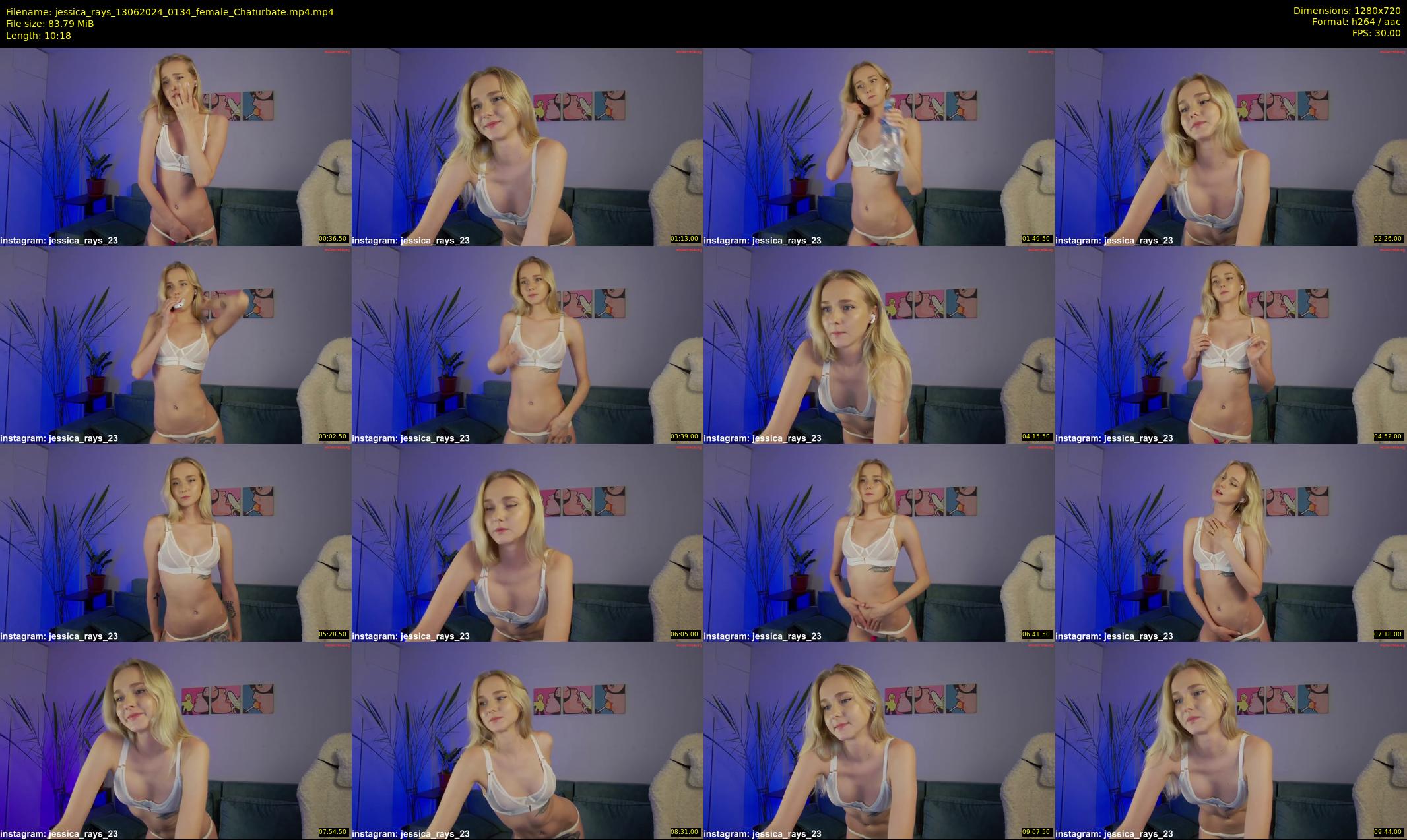 jessica_rays — 11 minute Chaturbate couple cam show recording, 720p, Jun 13, 2024