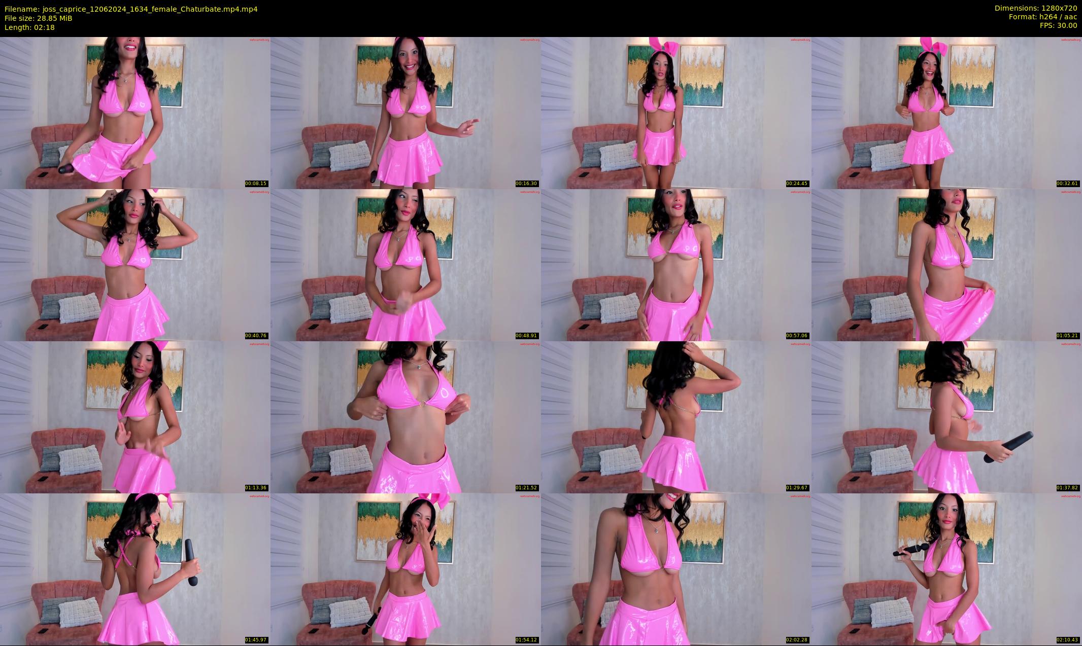 joss_caprice — 3 minute Chaturbate female cam show recording, 720p, Jun 12, 2024