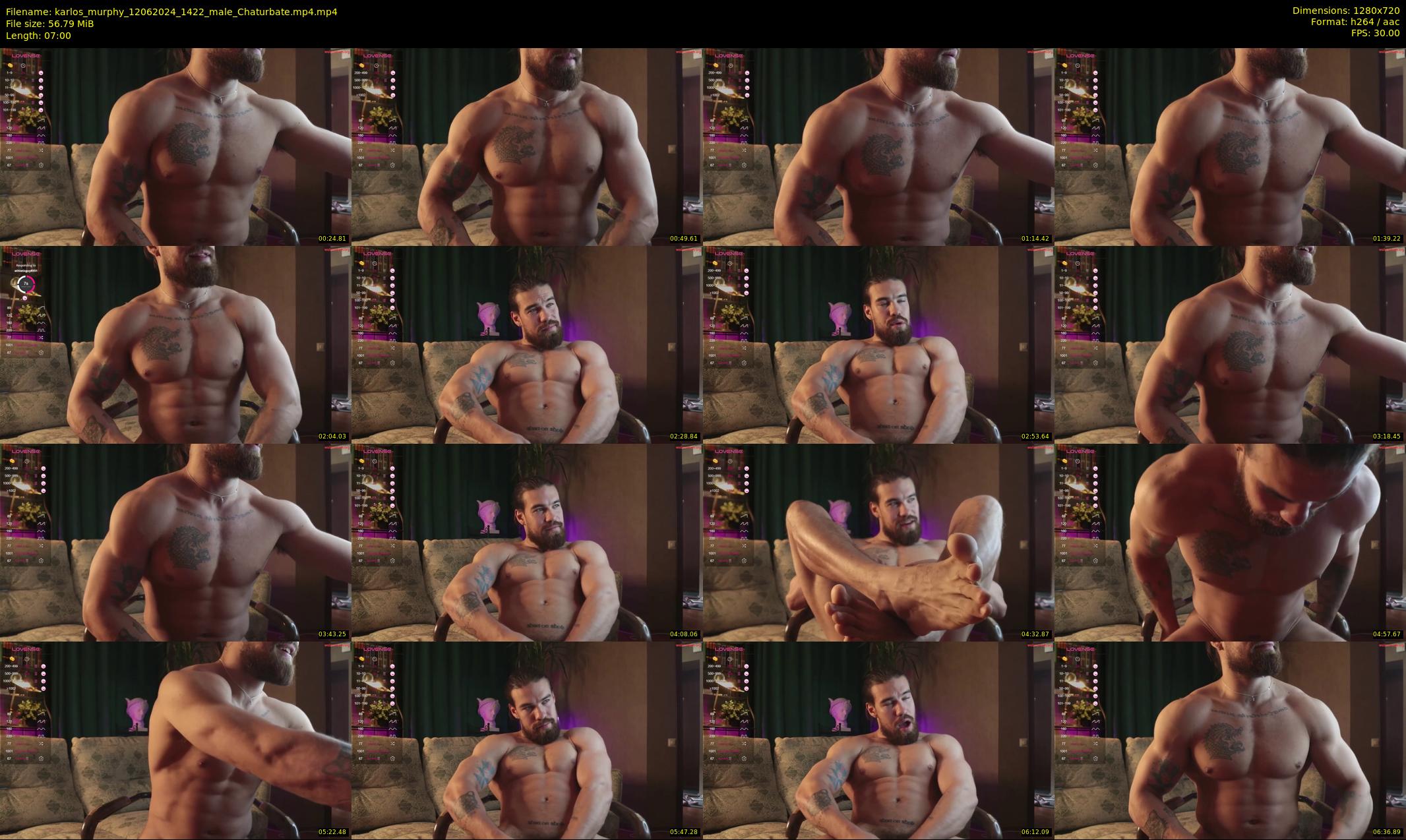karlos_murphy — 7 minute Chaturbate male cam show recording, 720p, Jun 12, 2024