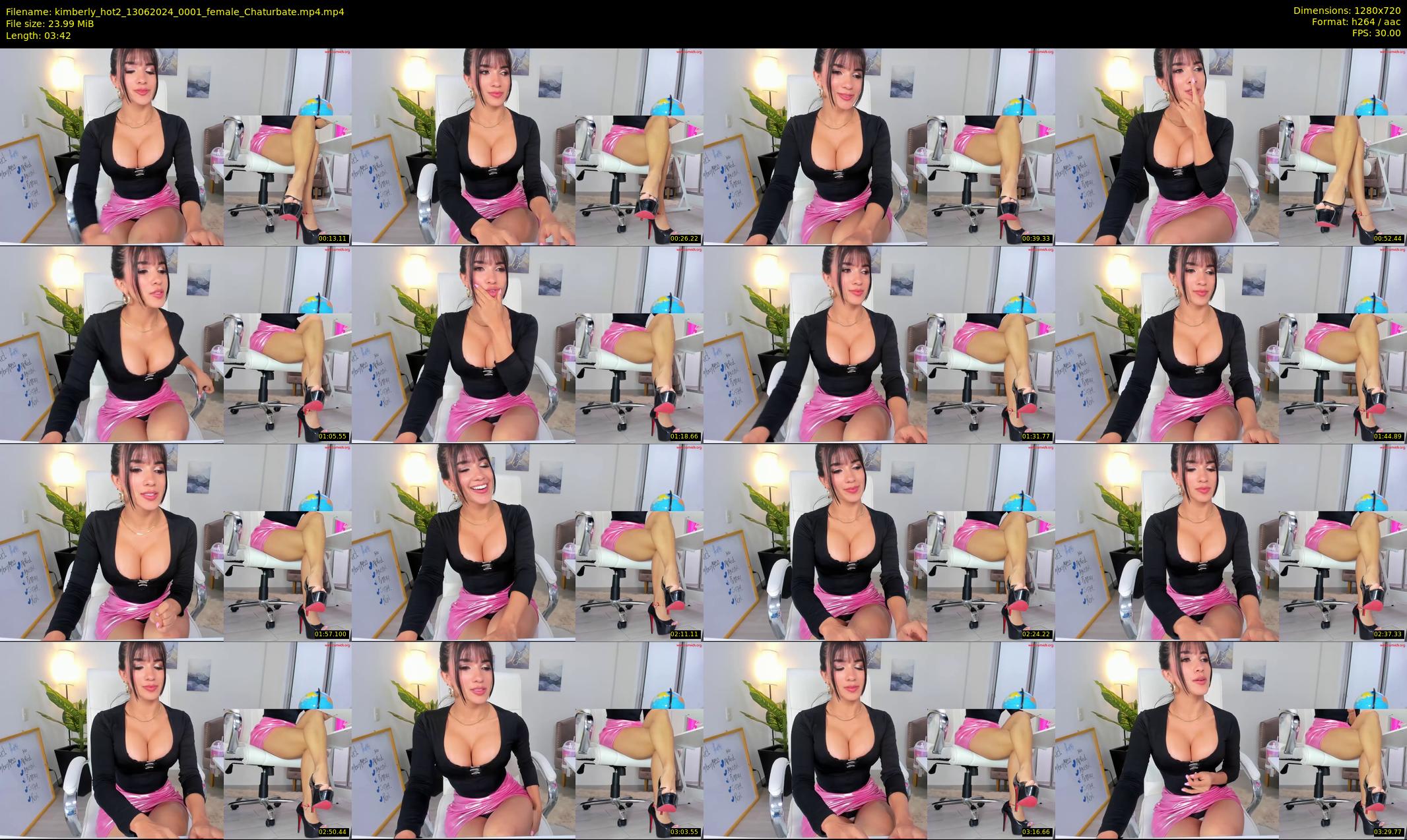 kimberly_hot2 — 4 minute Chaturbate female cam show recording, 720p, Jun 13, 2024