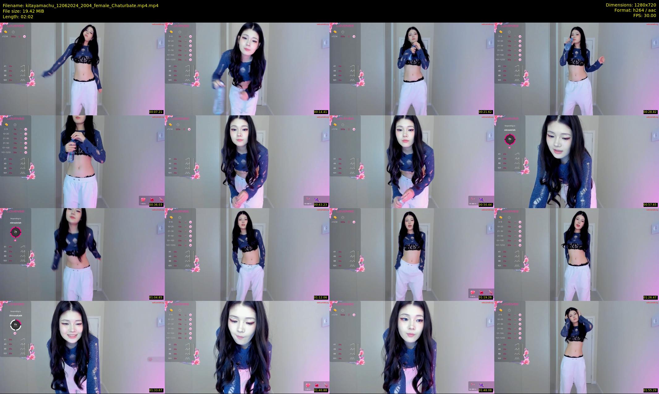 kitayamachu — 3 minute Chaturbate female cam show recording, 720p, Jun 12, 2024