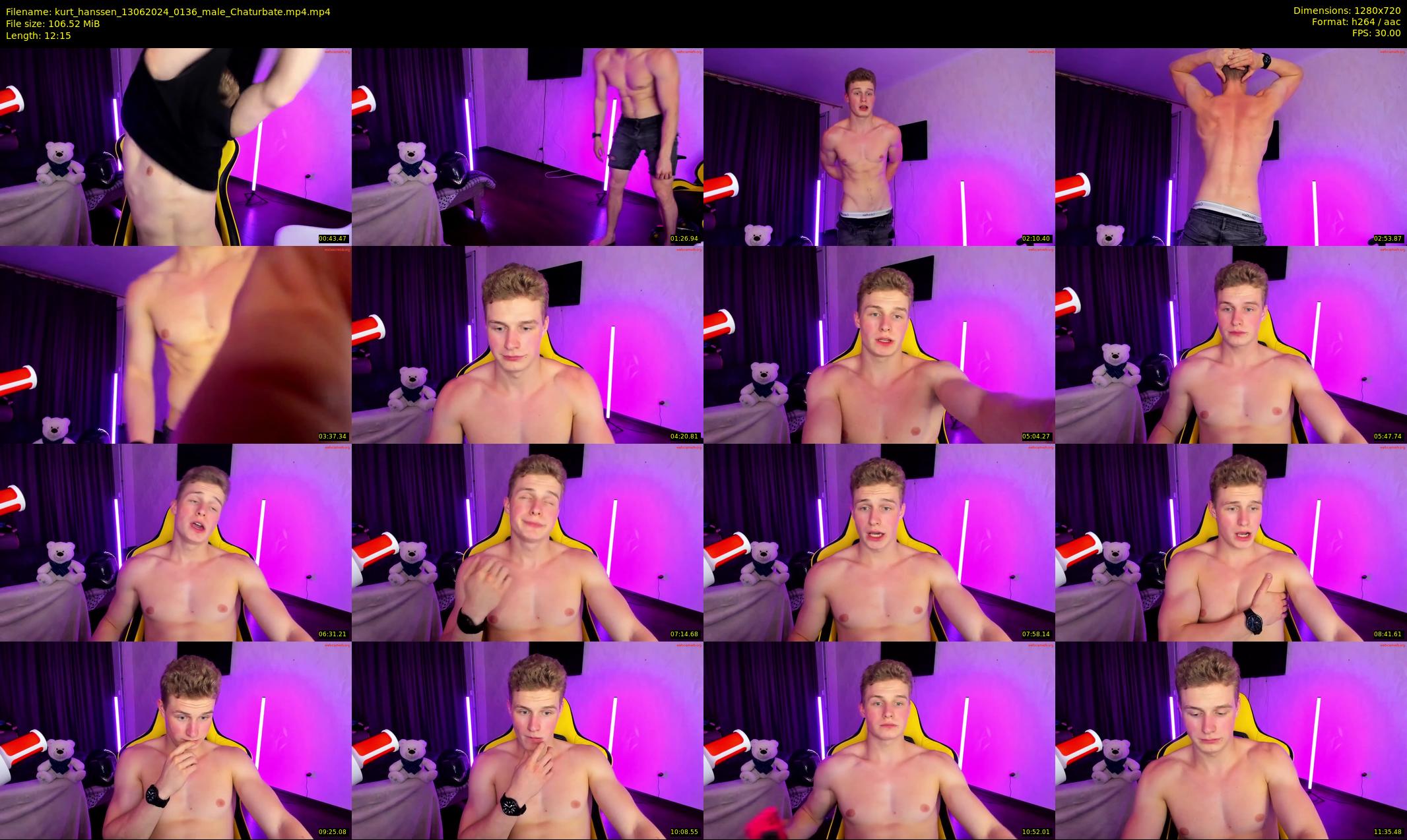 kurt_hanssen — 13 minute Chaturbate male cam show recording, 720p, Jun 13, 2024
