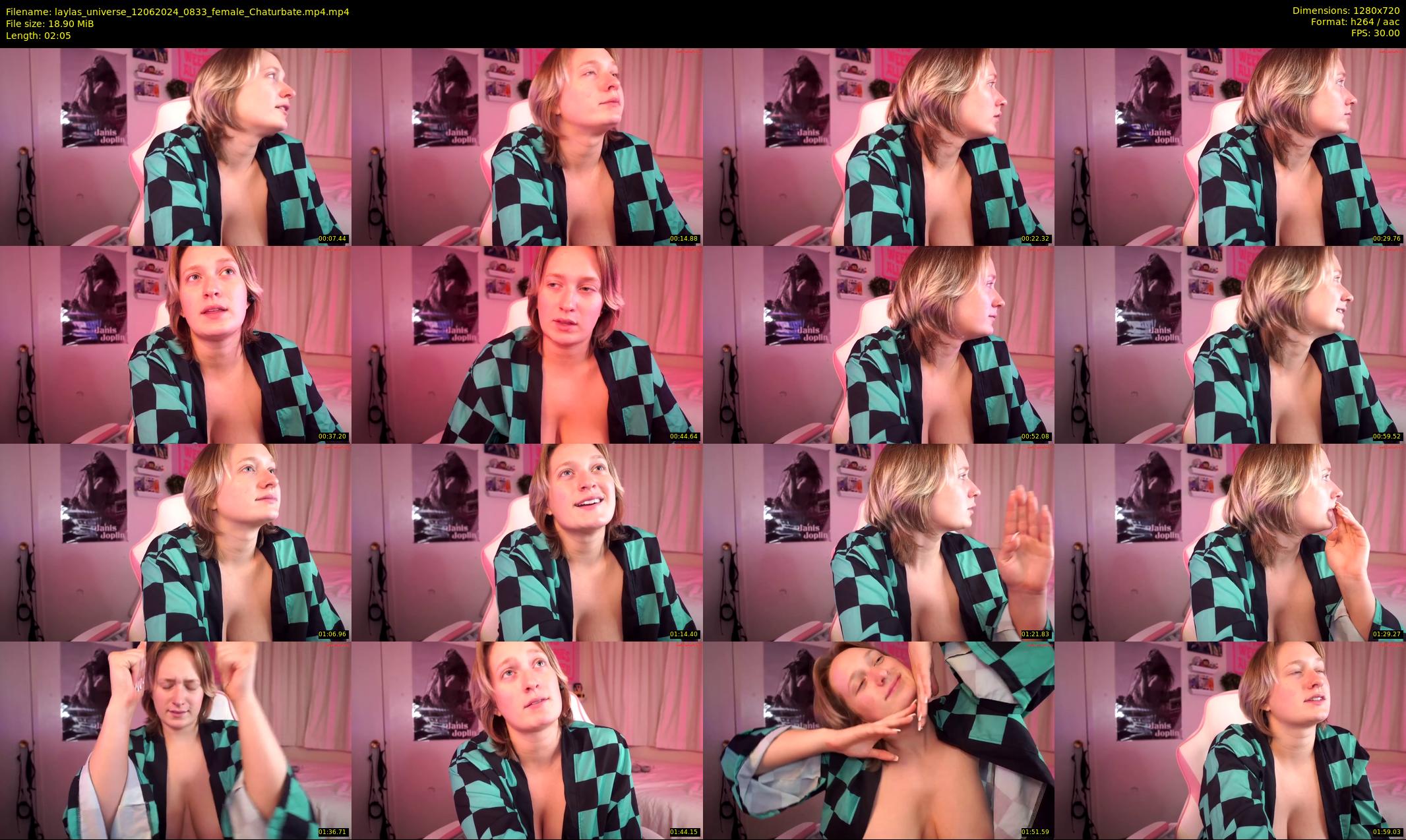 laylas_universe — 3 minute Chaturbate female cam show recording, 720p, Jun 12, 2024