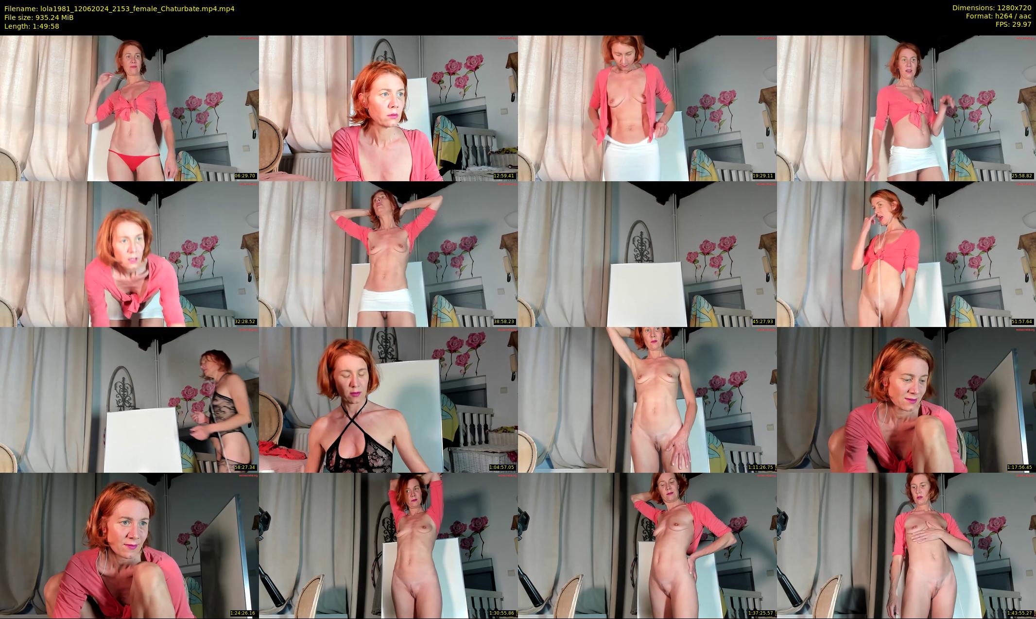 lola1981 — 110 minute Chaturbate female cam show recording, 720p, Jun 12, 2024