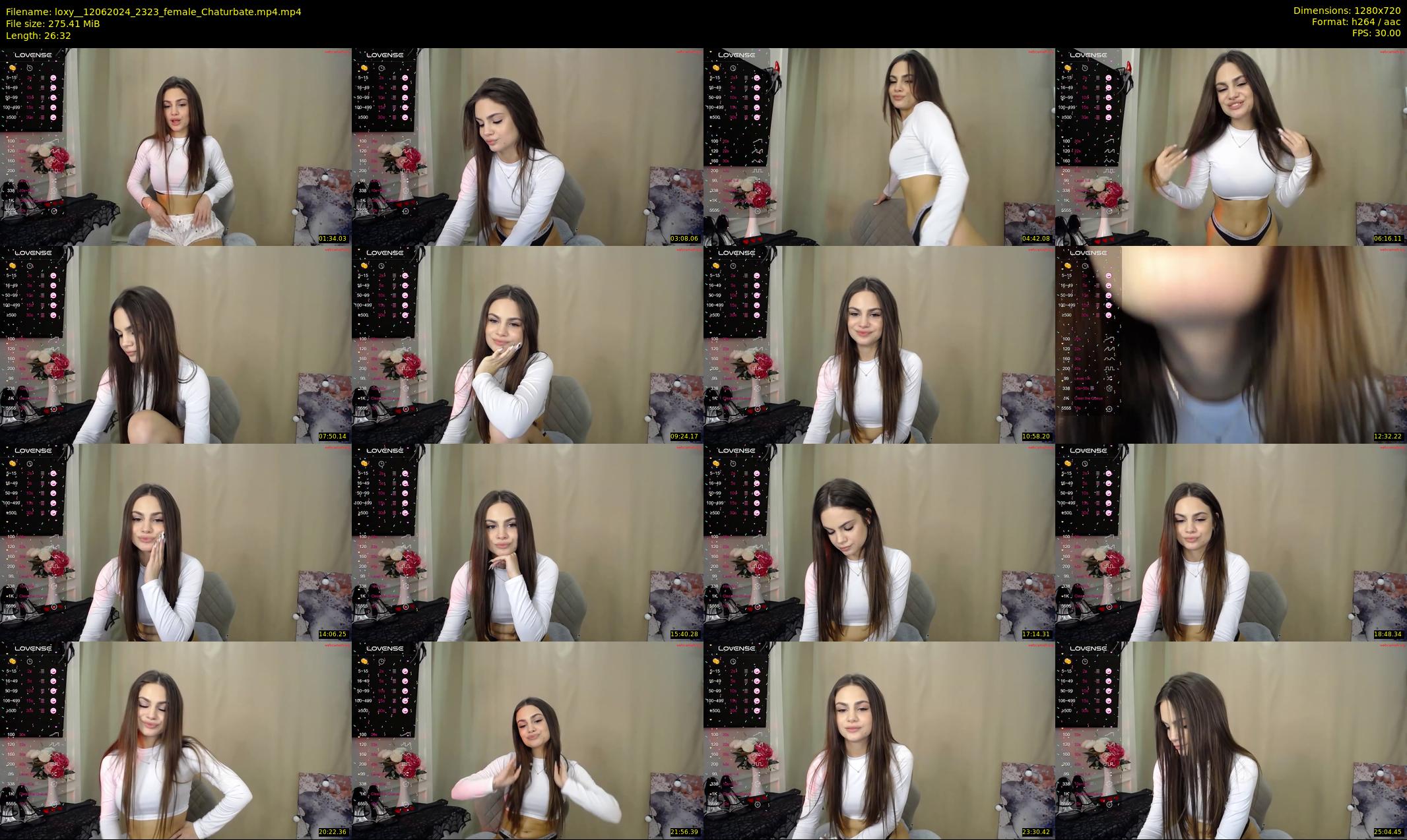 loxy_ — 27 minute Chaturbate female cam show recording, 720p, Jun 12, 2024