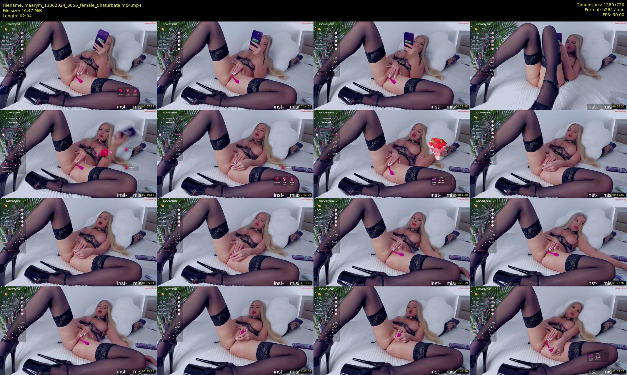 maarym — 3 minute Chaturbate couple cam show recording, 720p, Jun 13, 2024