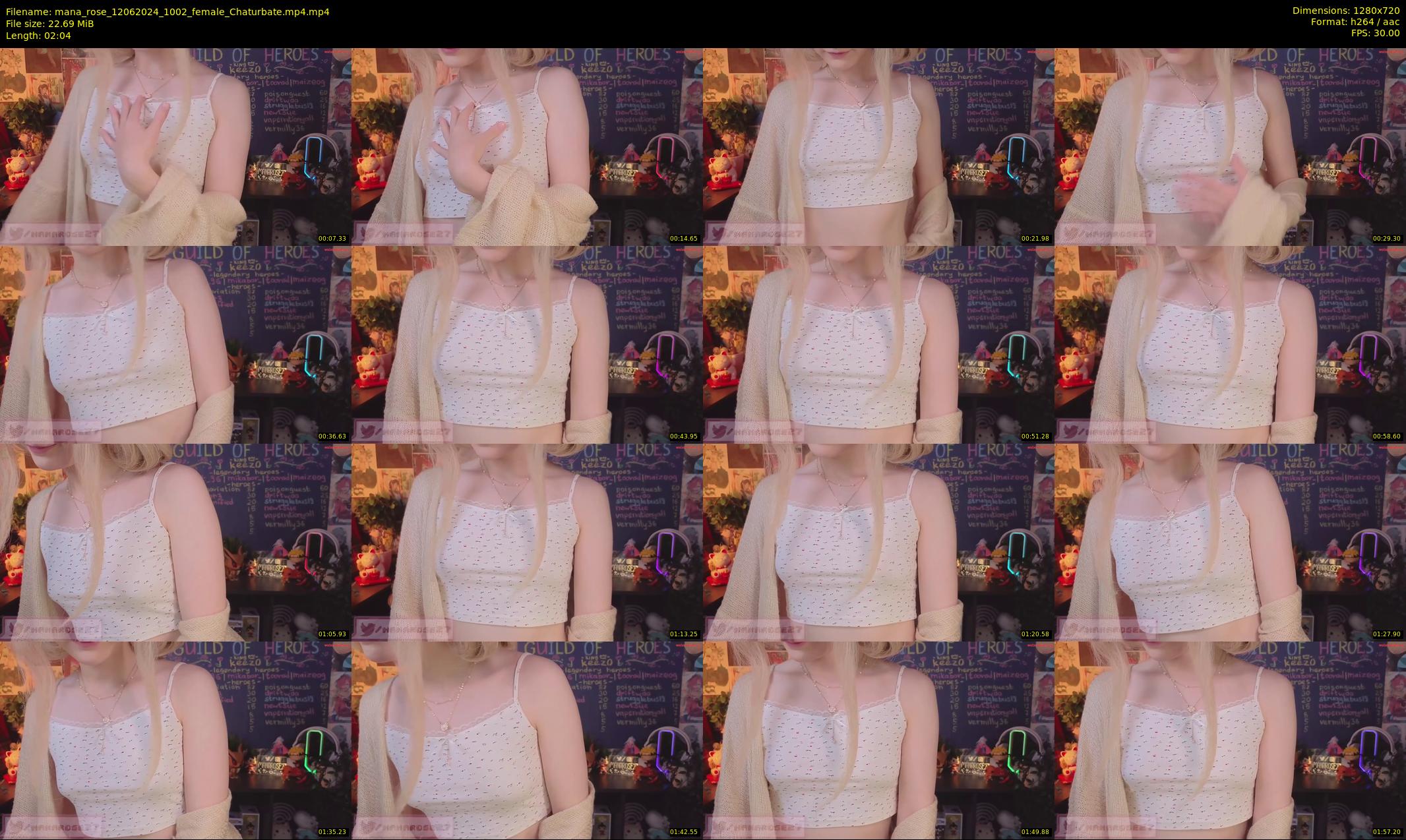 mana_rose — 3 minute Chaturbate female cam show recording, 720p, Jun 12, 2024