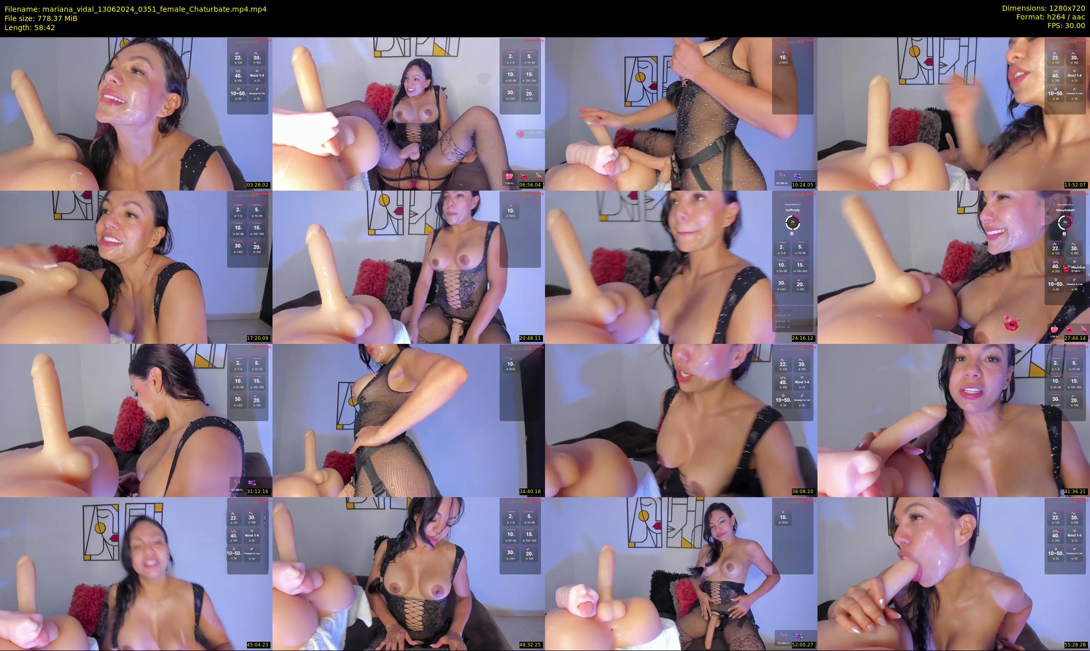 mariana_vidal — 59 minute Chaturbate female cam show recording, 720p, Jun 13, 2024