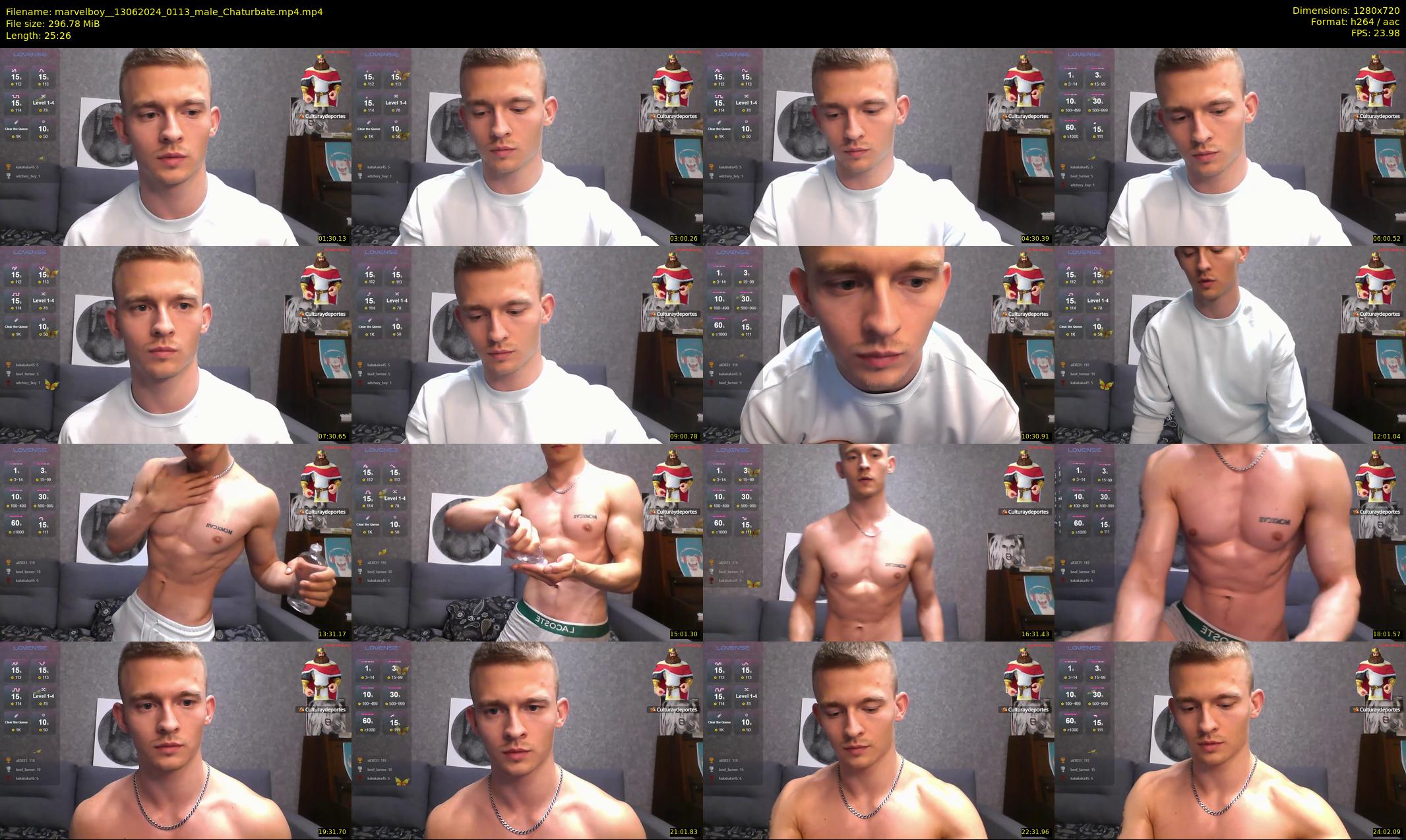 marvelboy_ — 26 minute Chaturbate male cam show recording, 720p, Jun 13, 2024