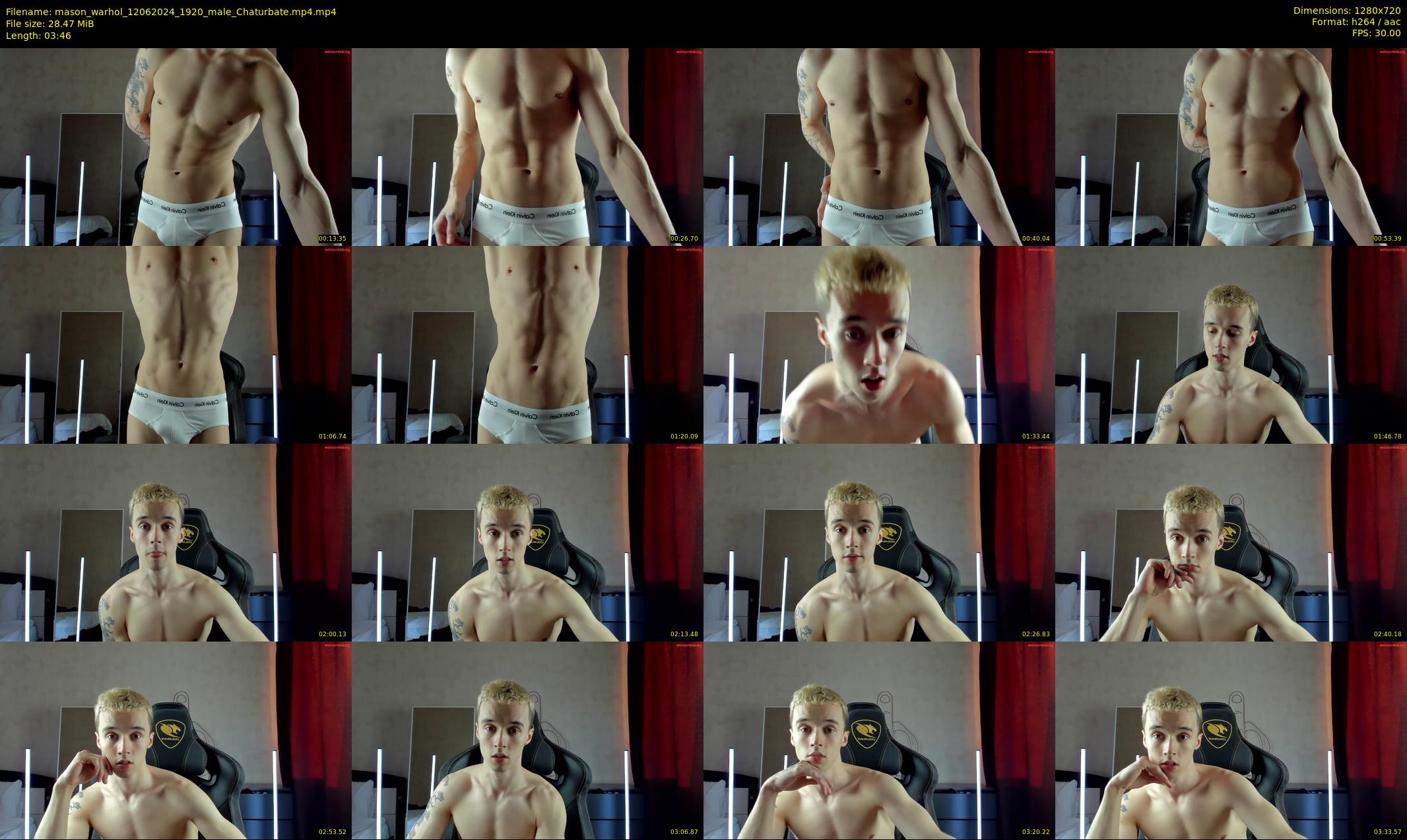 mason_warhol — 4 minute Chaturbate male cam show recording, 720p, Jun 12, 2024