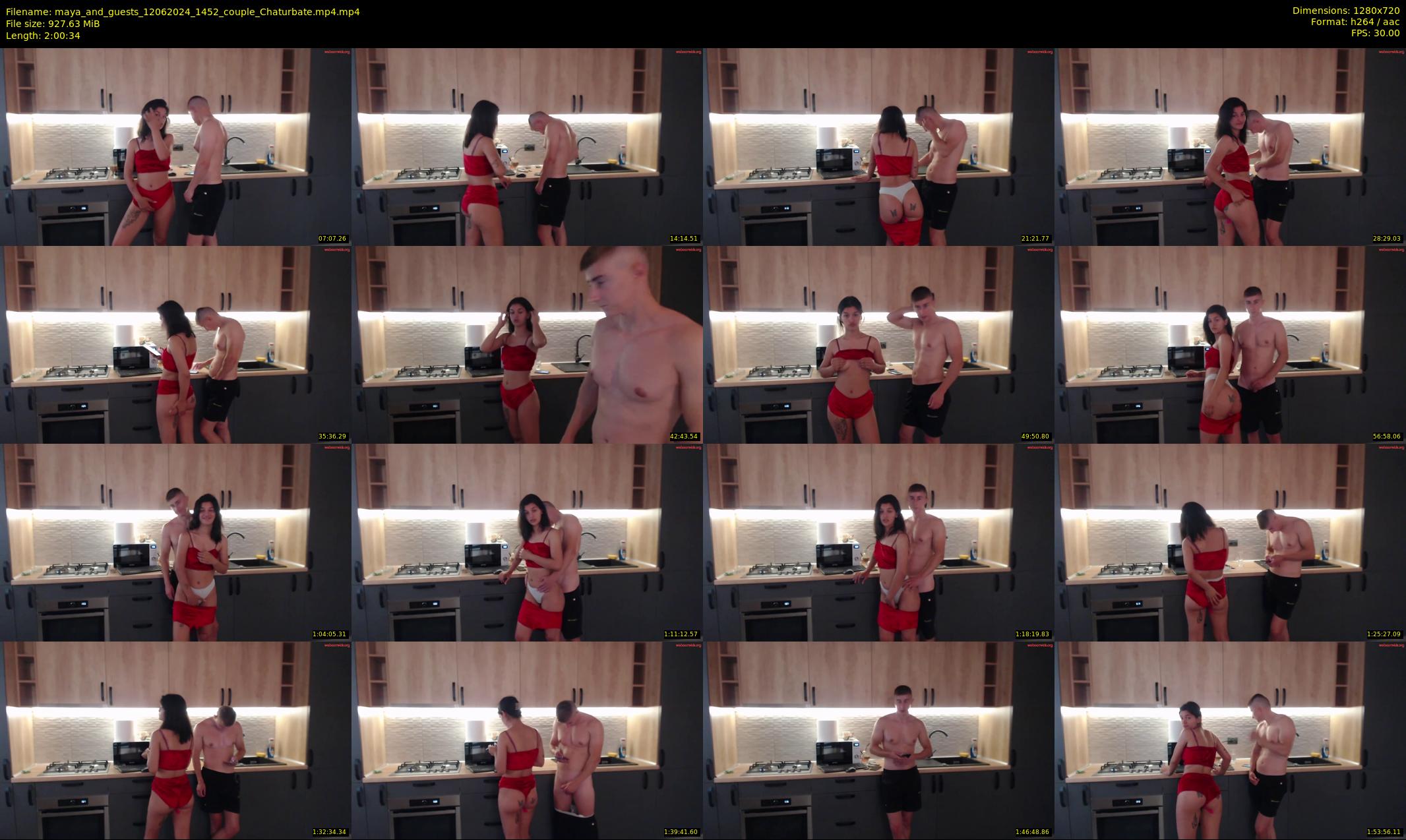 maya_and_guests — 121 minute Chaturbate couple cam show recording, 720p, Jun 12, 2024