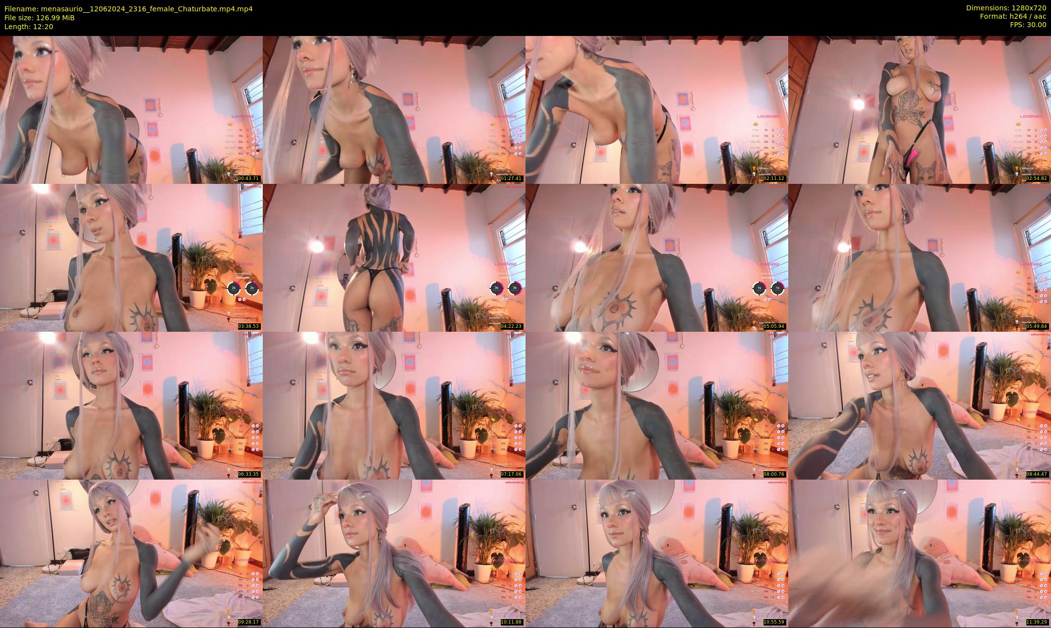 menasaurio_ — 13 minute Chaturbate female cam show recording, 720p, Jun 12, 2024