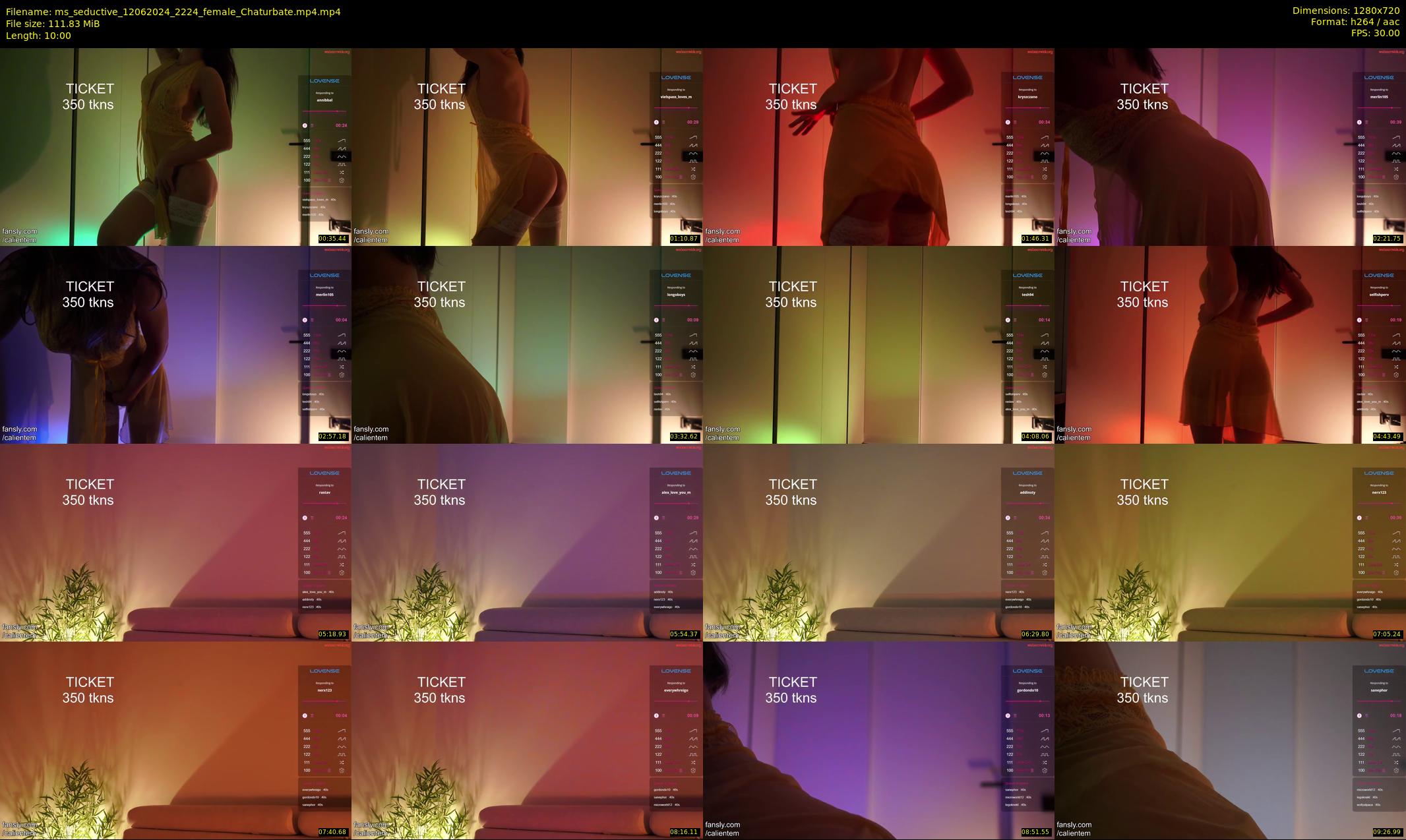 ms_seductive — 10 minute Chaturbate female cam show recording, 720p, Jun 12, 2024