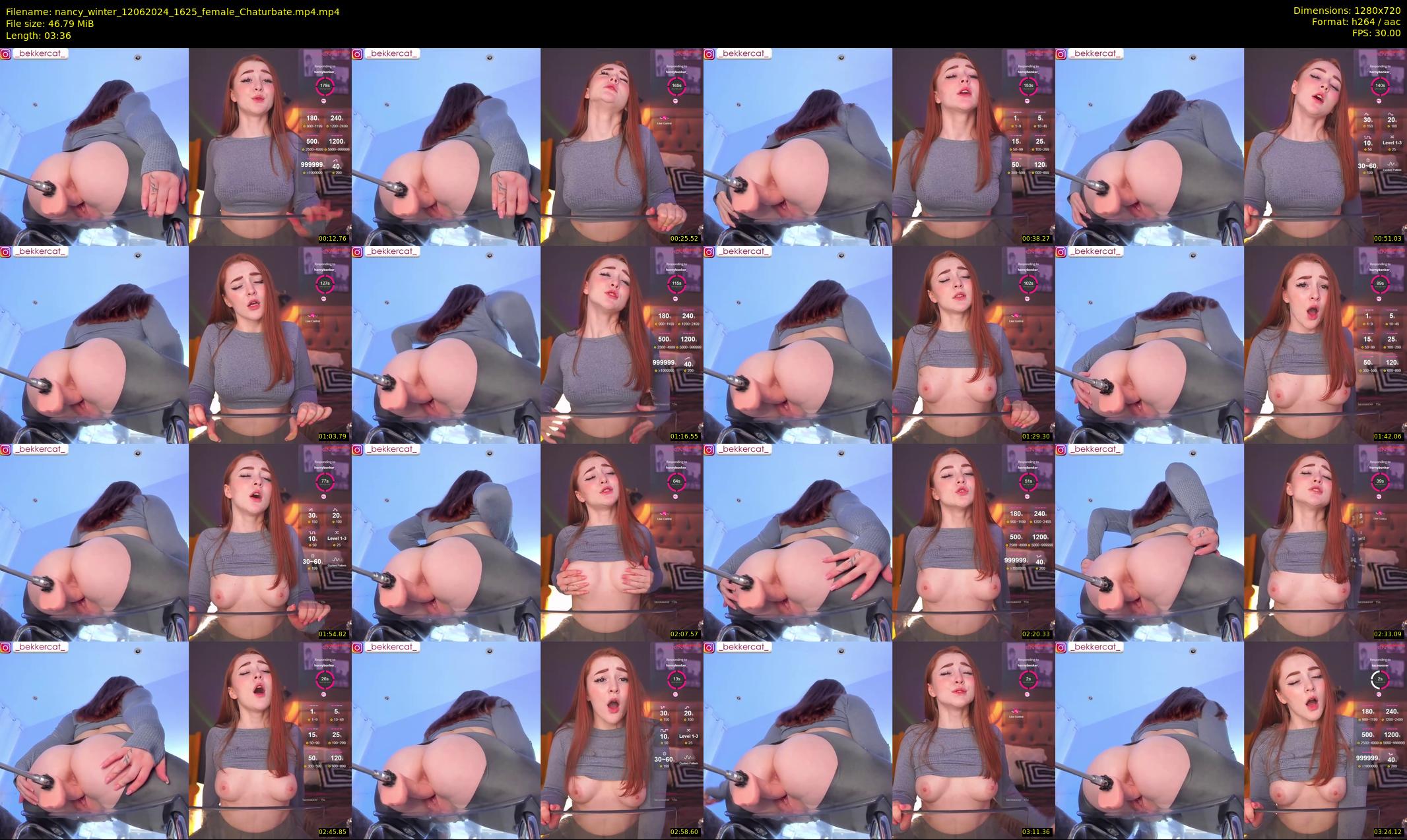 nancy_winter — 4 minute Chaturbate female cam show recording, 720p, Jun 12, 2024