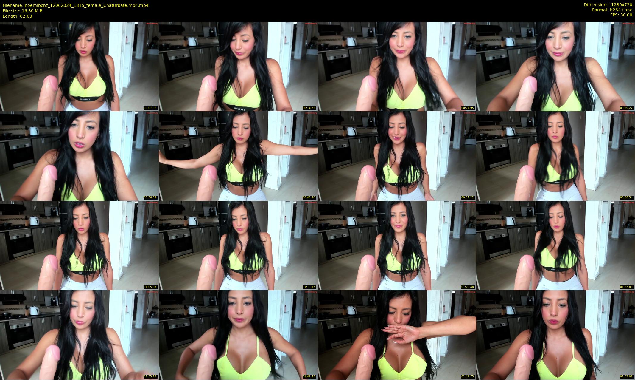 noemibcnz — 3 minute Chaturbate couple cam show recording, 720p, Jun 12, 2024