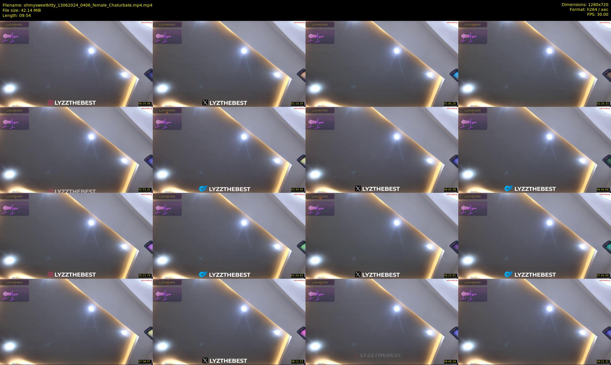 ohmysweetkitty — 10 minute Chaturbate female cam show recording, 720p, Jun 13, 2024