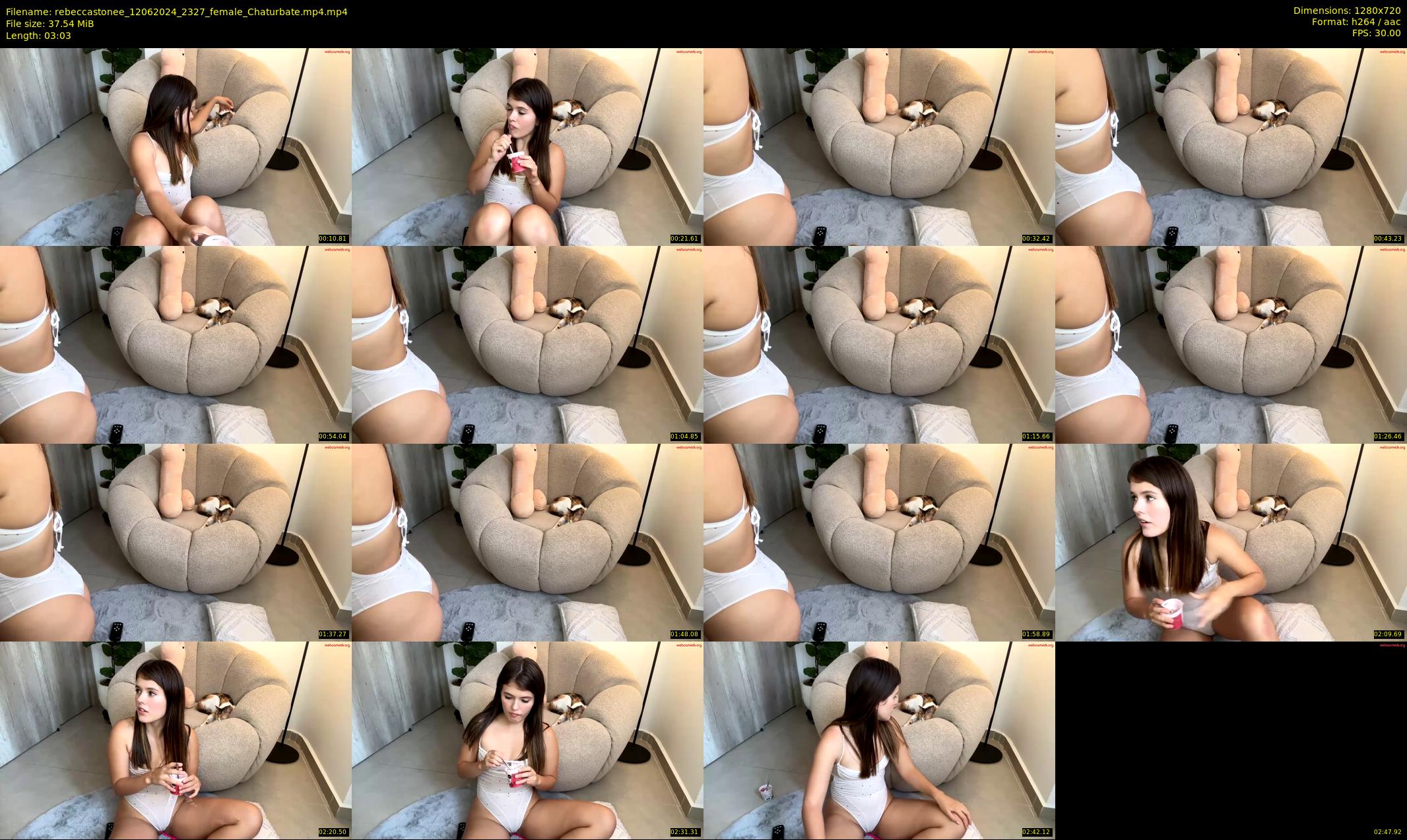 rebeccastonee — 4 minute Chaturbate female cam show recording, 720p, Jun 12, 2024