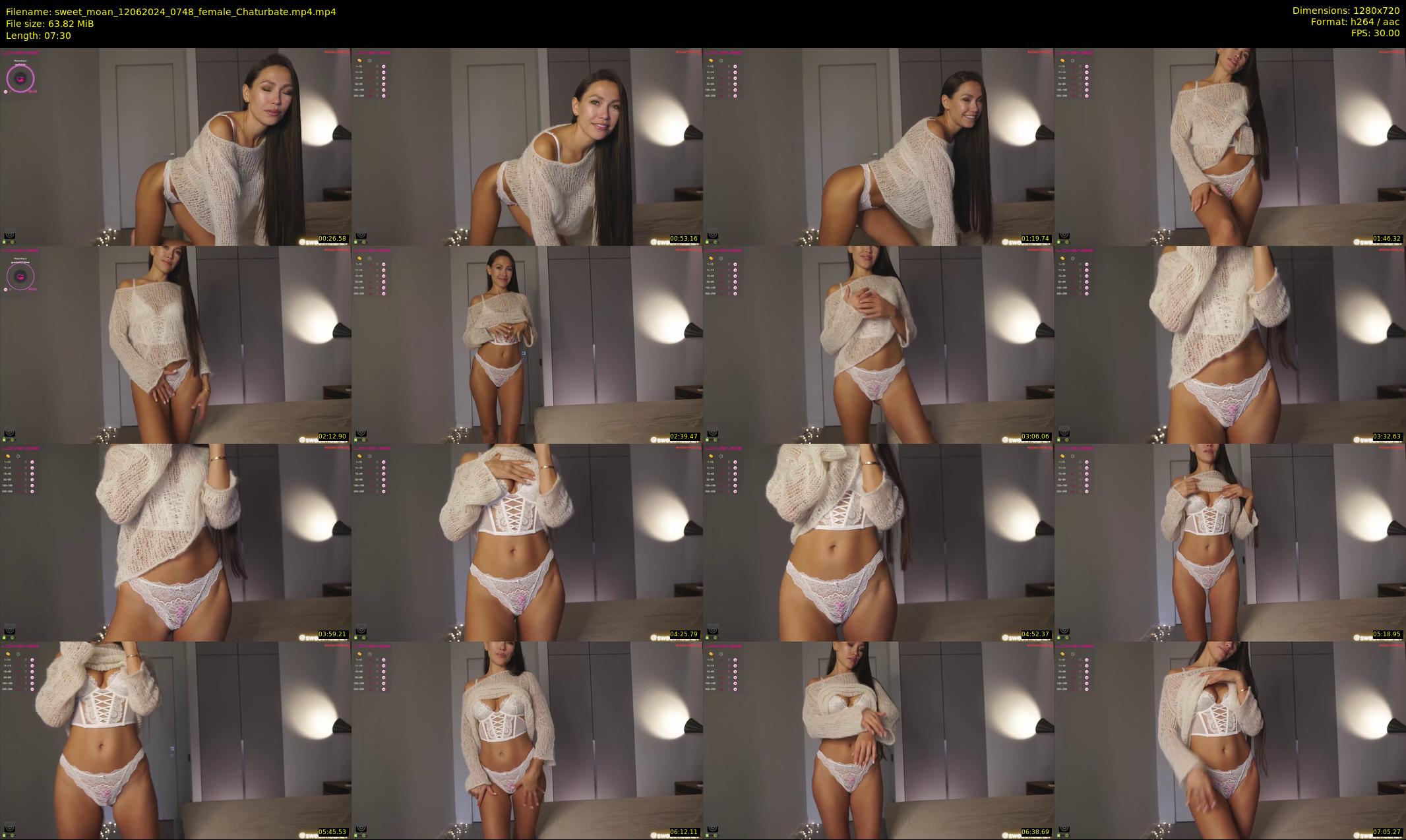 sweet_moan — 8 minute Chaturbate female cam show recording, 720p, Jun 12, 2024